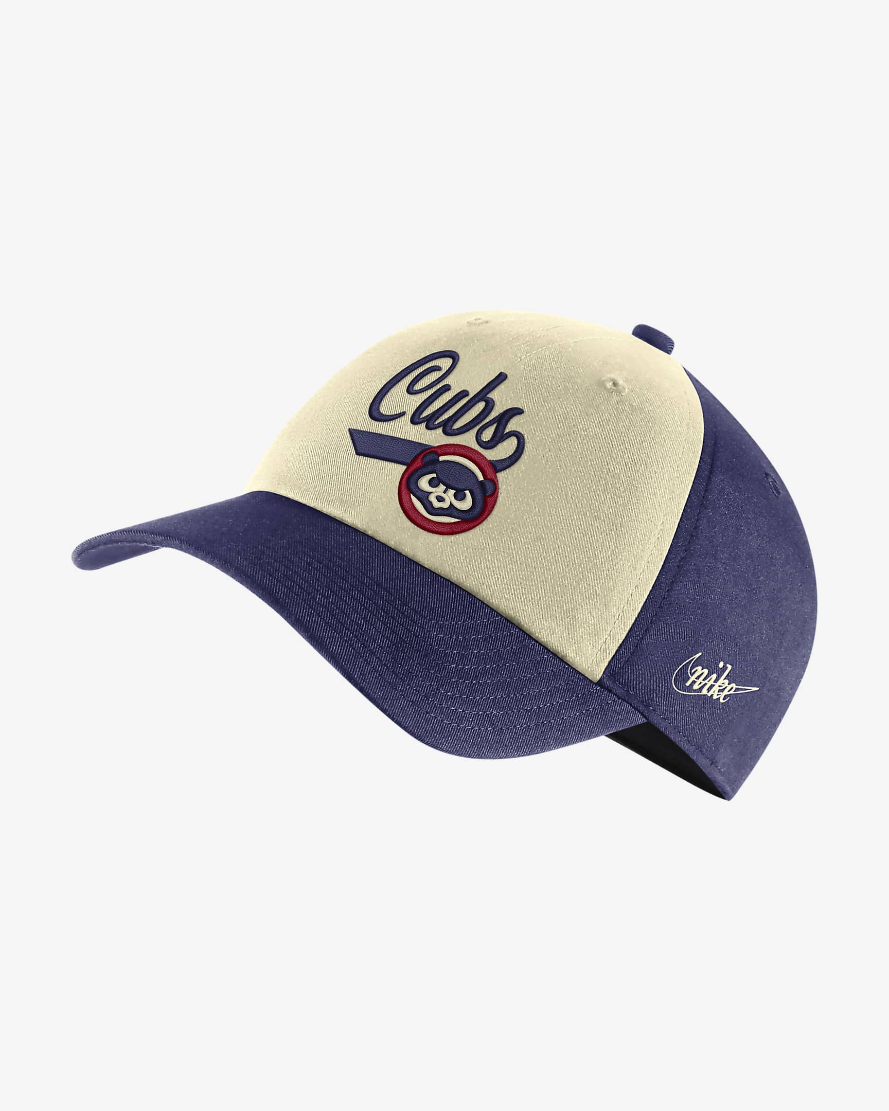 Nike Heritage86 (MLB Chicago Cubs) Hat - Flat Opal/Loyal Blue