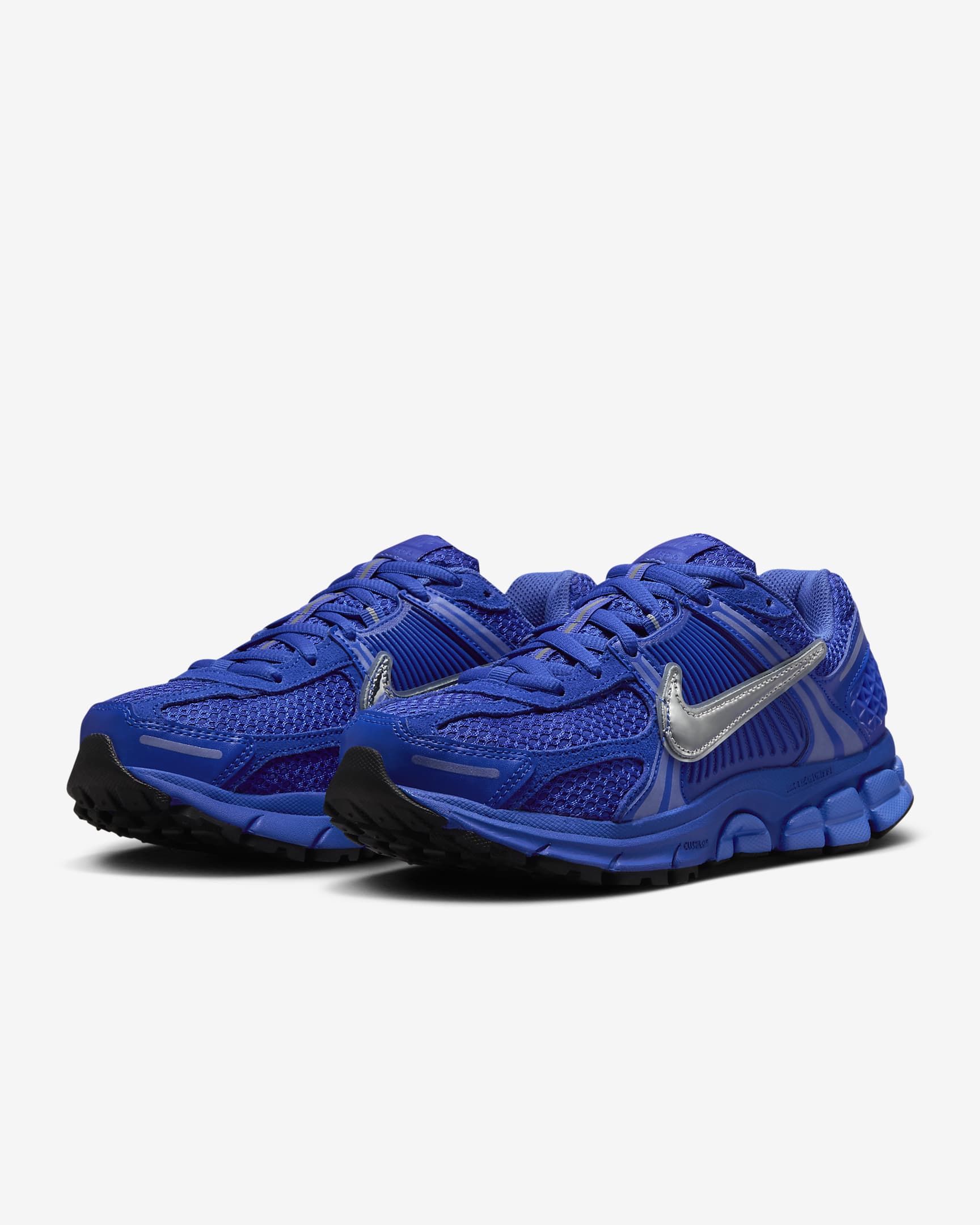 Tenis para mujer Nike Zoom Vomero 5 - Azul carrera/Azul carrera claro/Negro/Plata metalizado