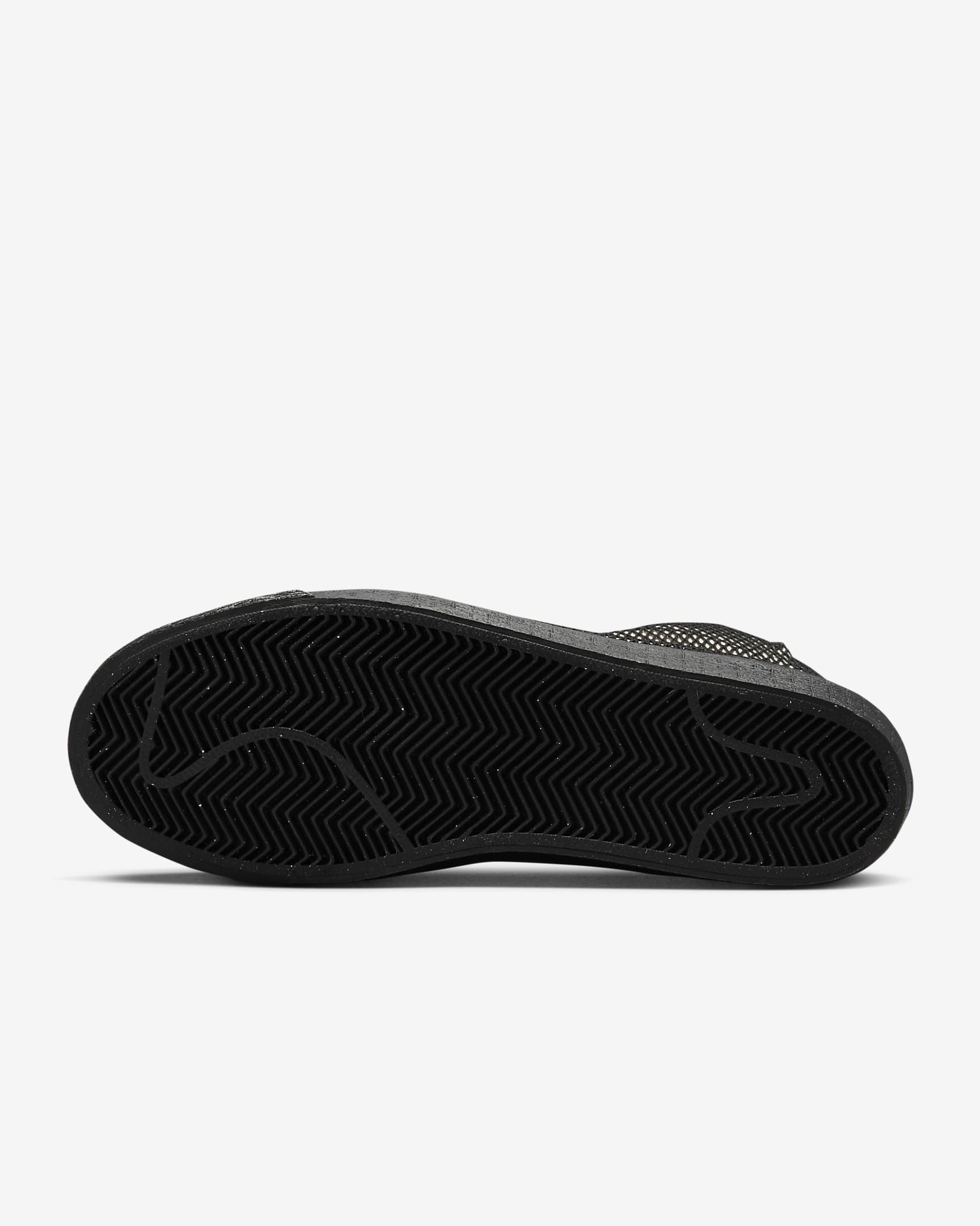 Nike SB Zoom Blazer Mid Premium Skate Shoes - White/White/Black/Black