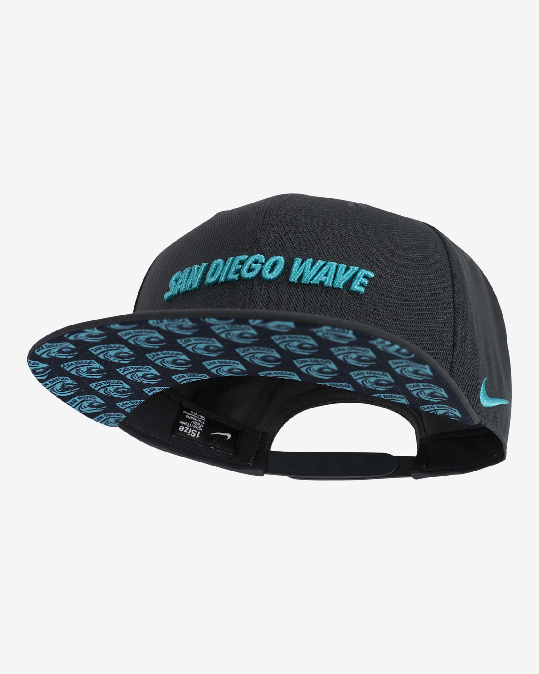 Gorra Nike Fútbol de San Diego Wave - Antracita