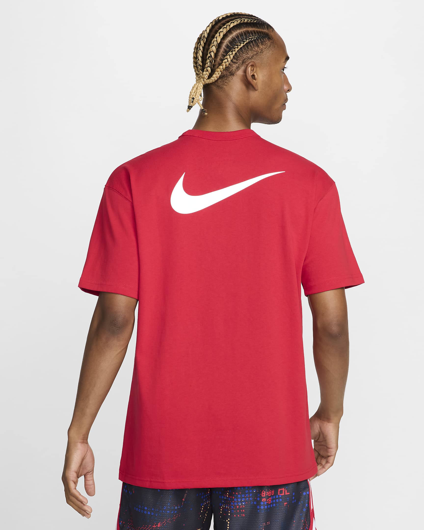 Nike Max90 Basketball-T-Shirt (Herren) - University Red