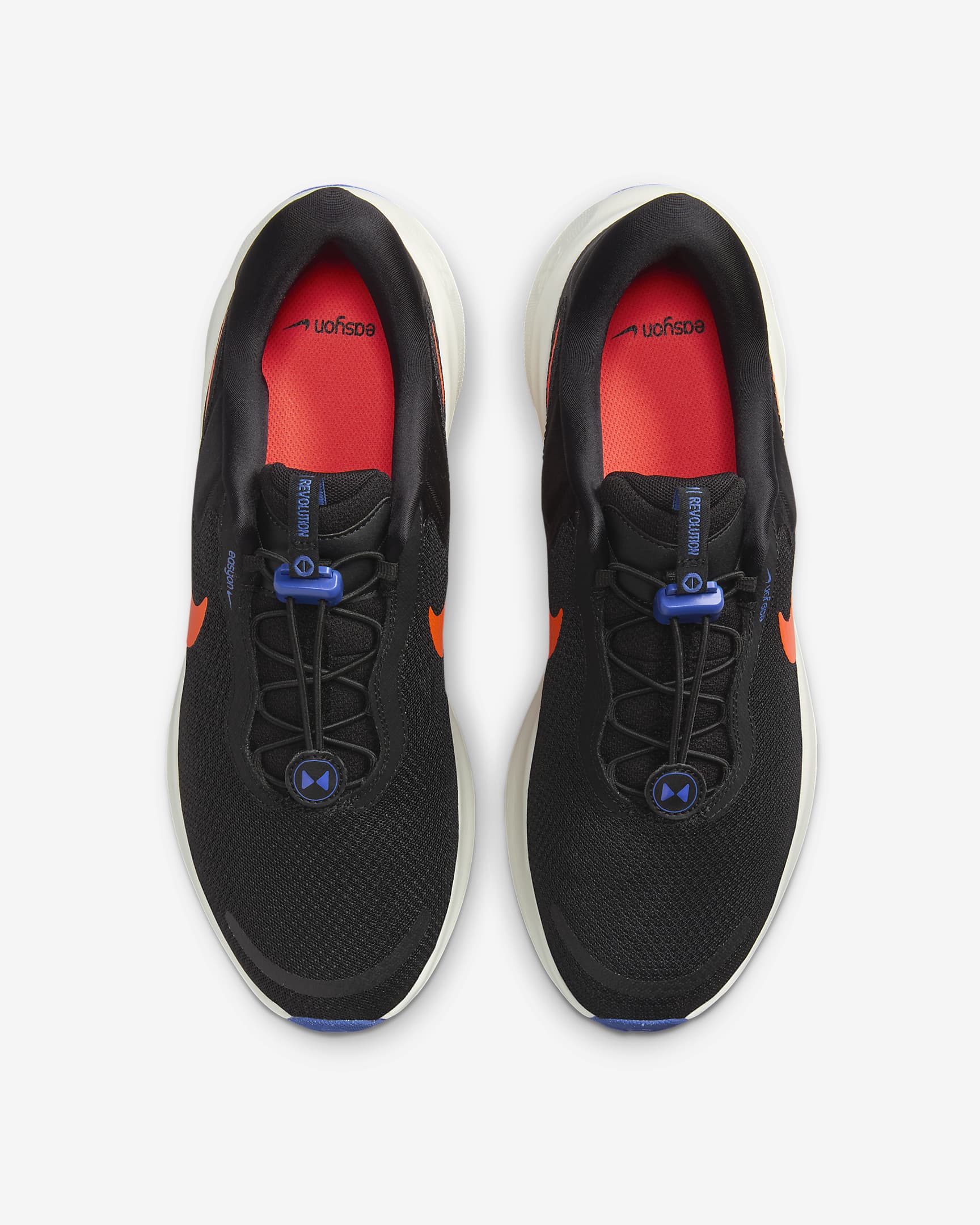 Scarpa da running su strada Nike Revolution 7 EasyOn – Uomo - Nero/Astronomy Blue/Sail/Hyper Crimson