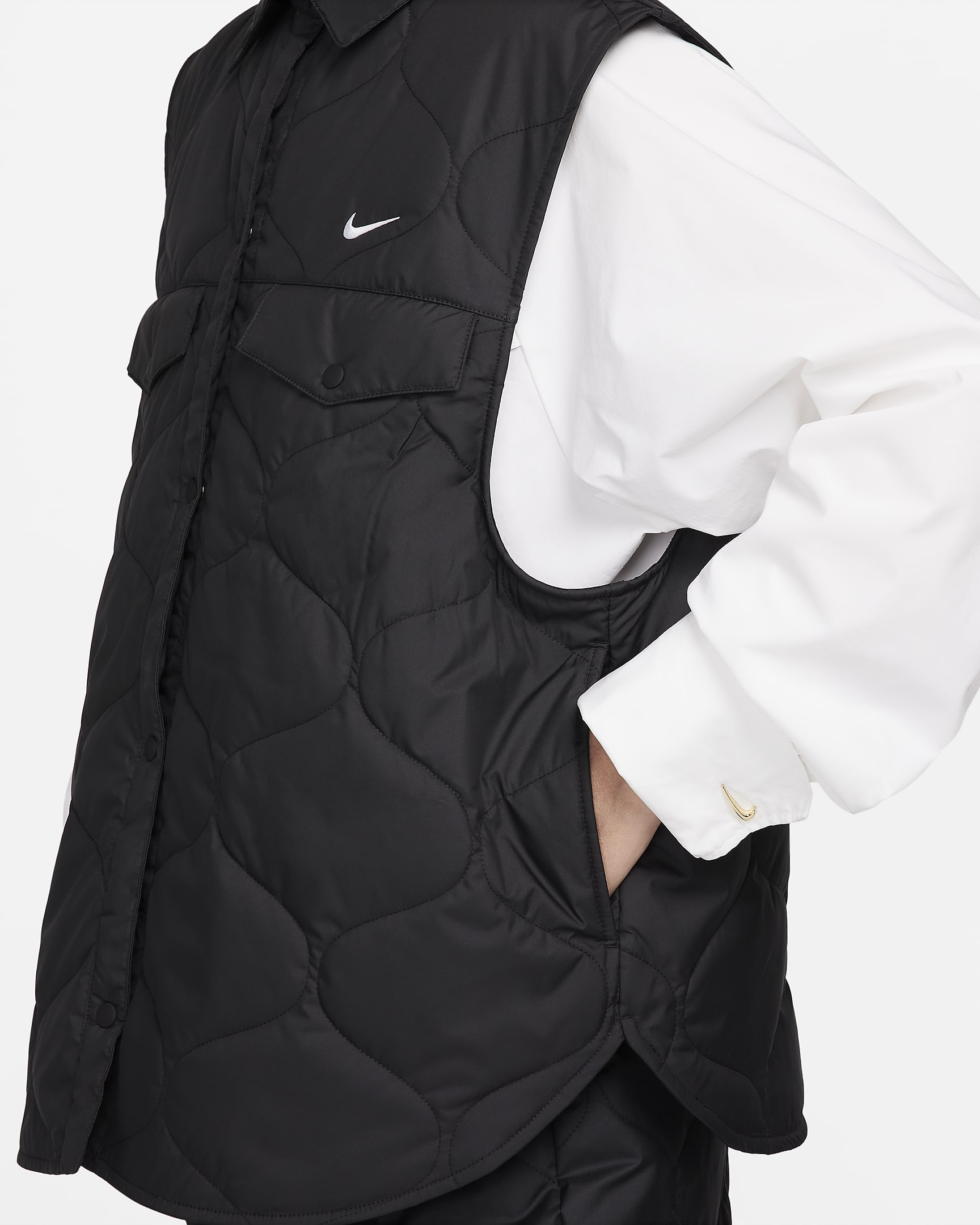 Nike Sportswear Essential Women's Gilet - Black/White