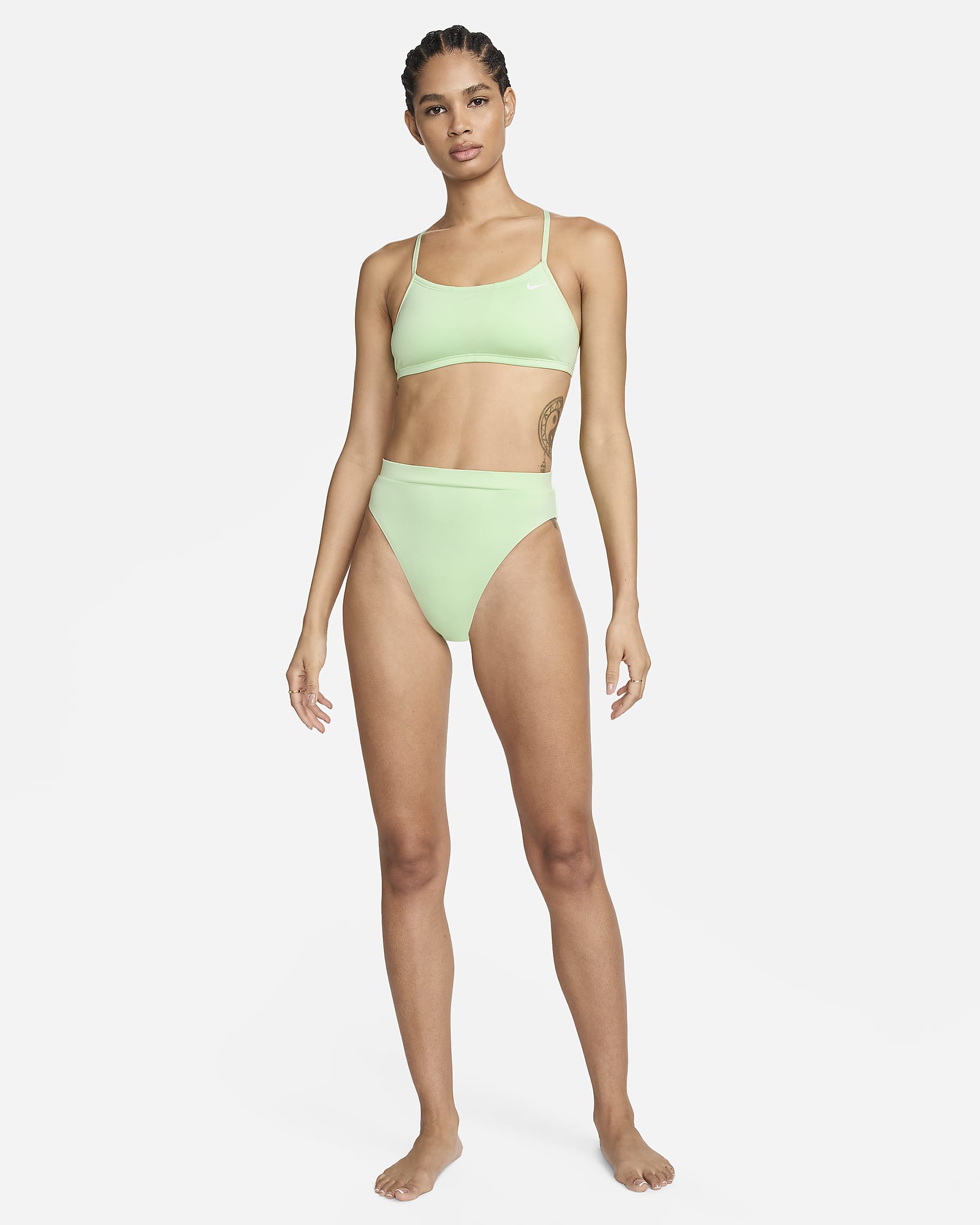 Nike Essential Women's High-Waist Swim Bottom - Vapor Green