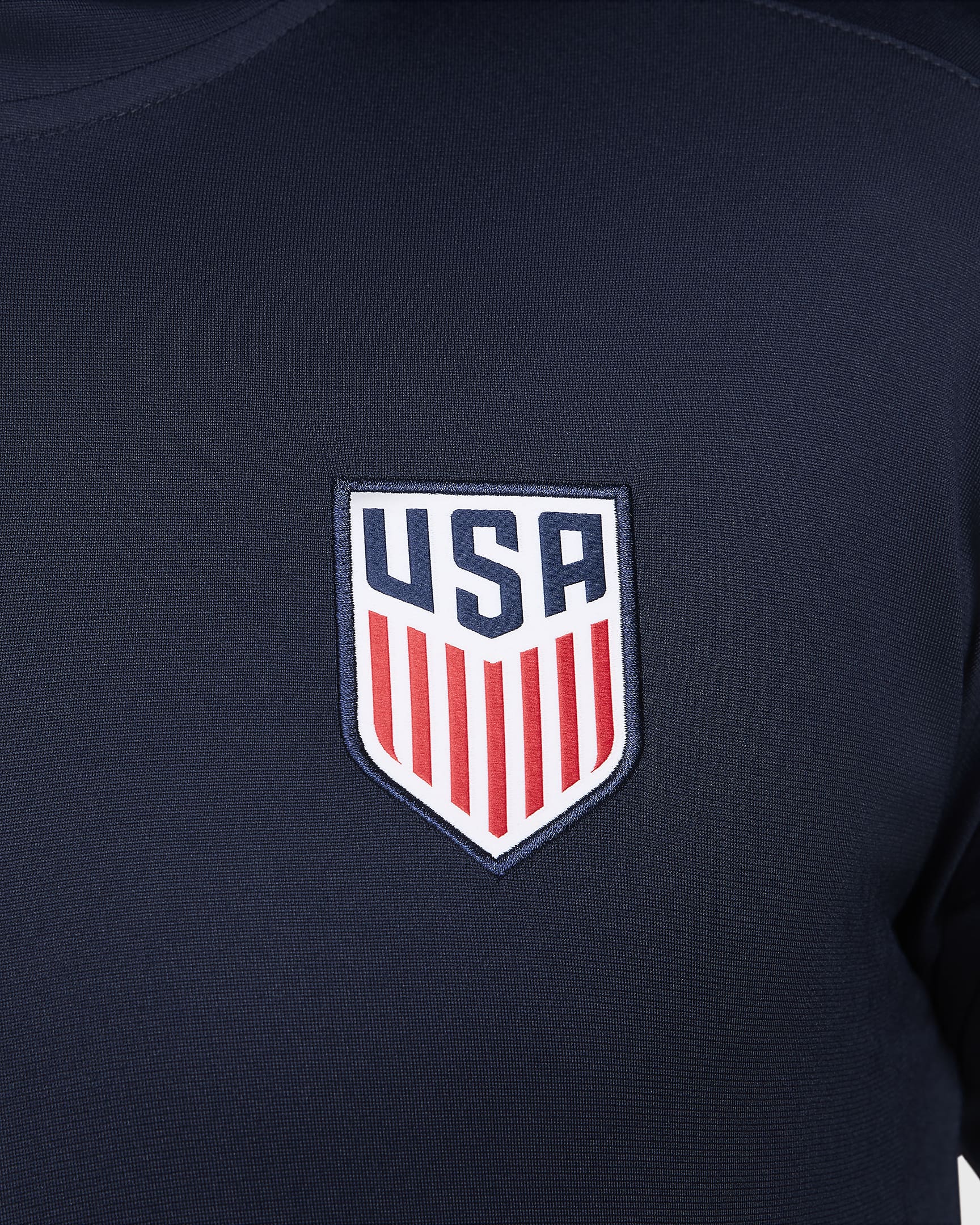 USMNT Strike Men's Nike DriFIT Soccer Hooded Track Jacket.