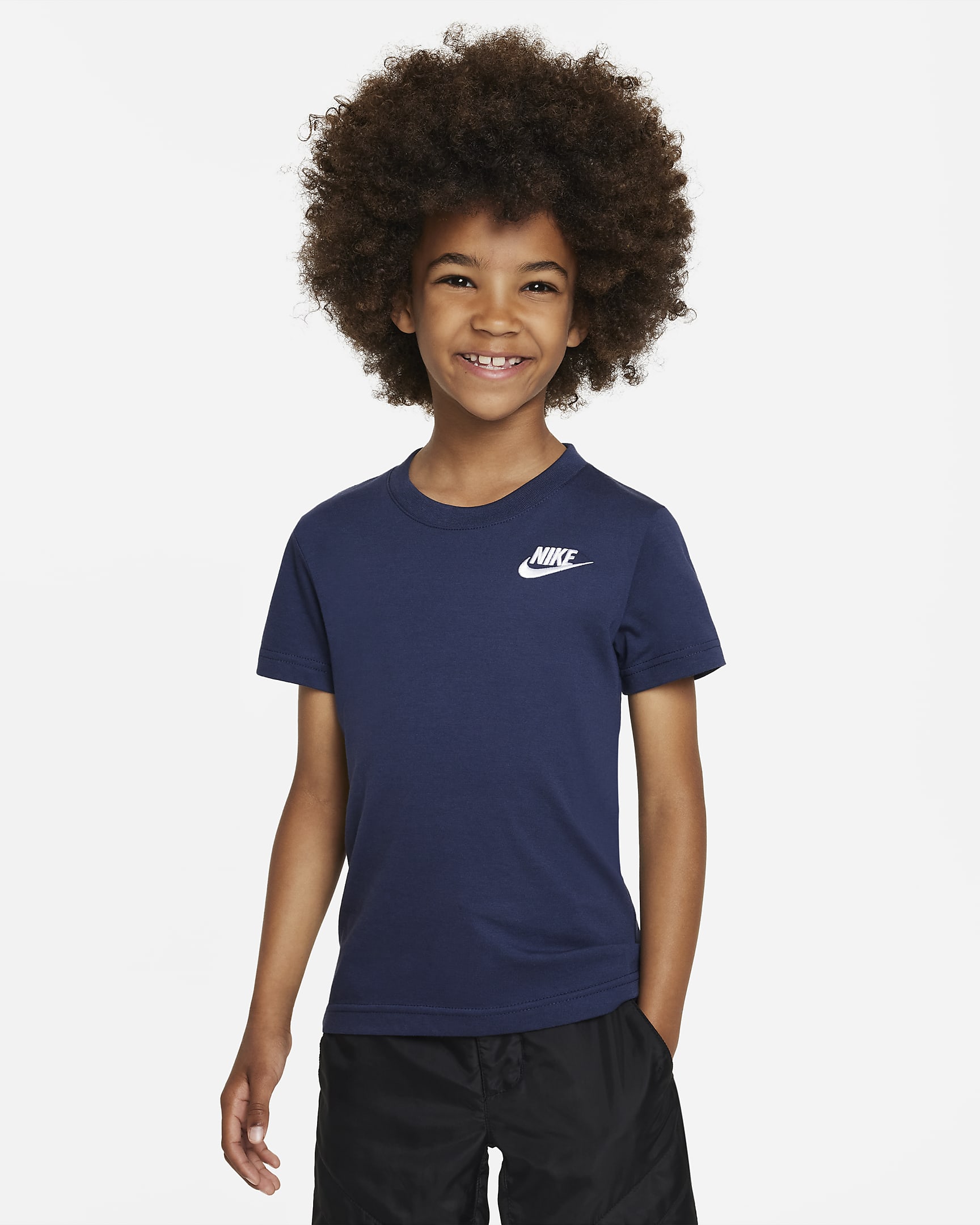 Nike Sportswear Little Kids' T-Shirt - Midnight Navy