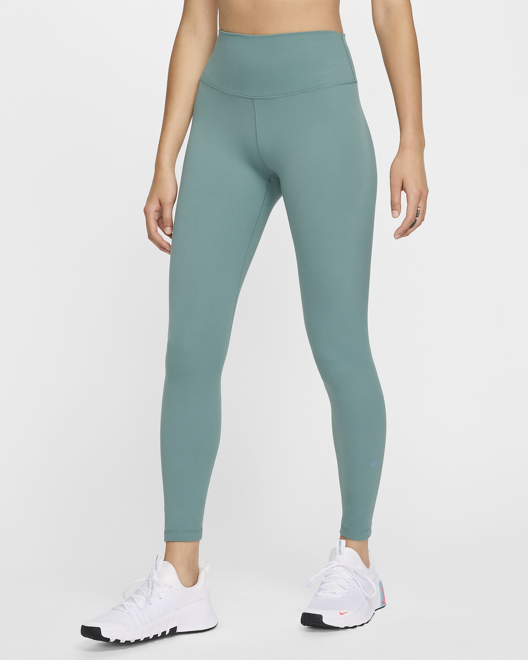 Nike One Women's High-Waisted Full-Length Leggings - Bicoastal/Black