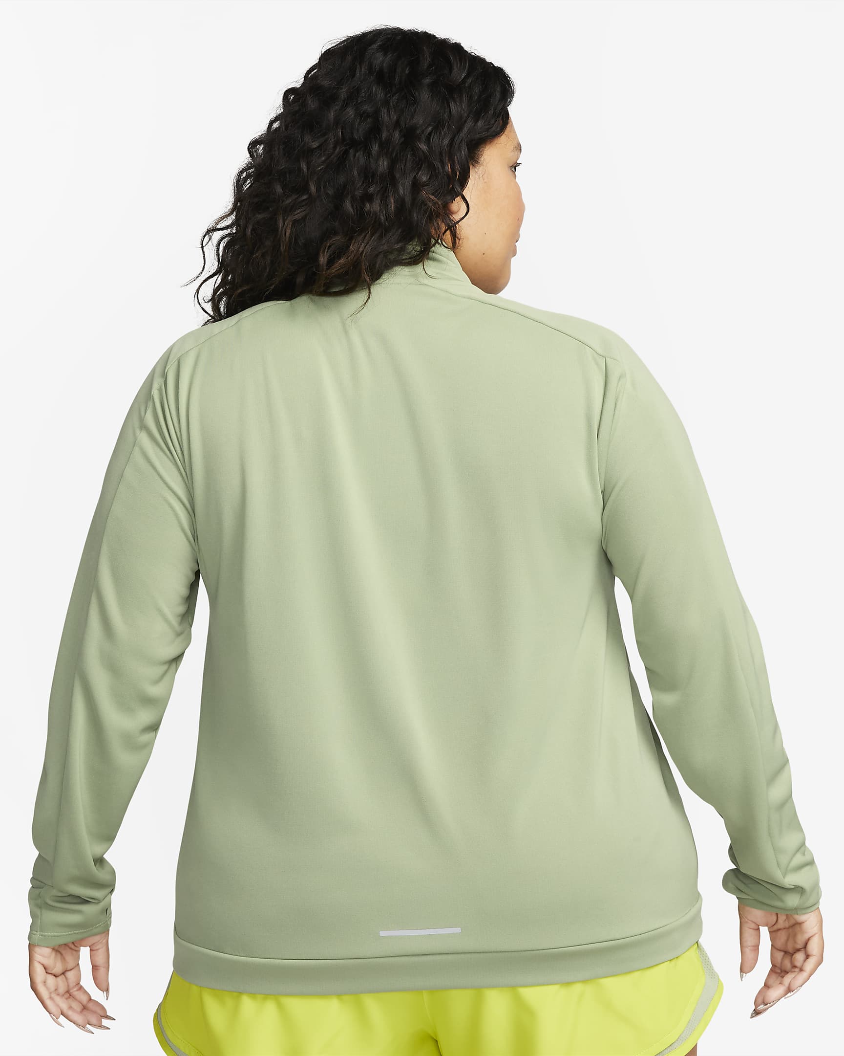 Nike Dri-FIT Swoosh Women's 1/4-Zip Long-Sleeve Running Mid Layer (Plus ...