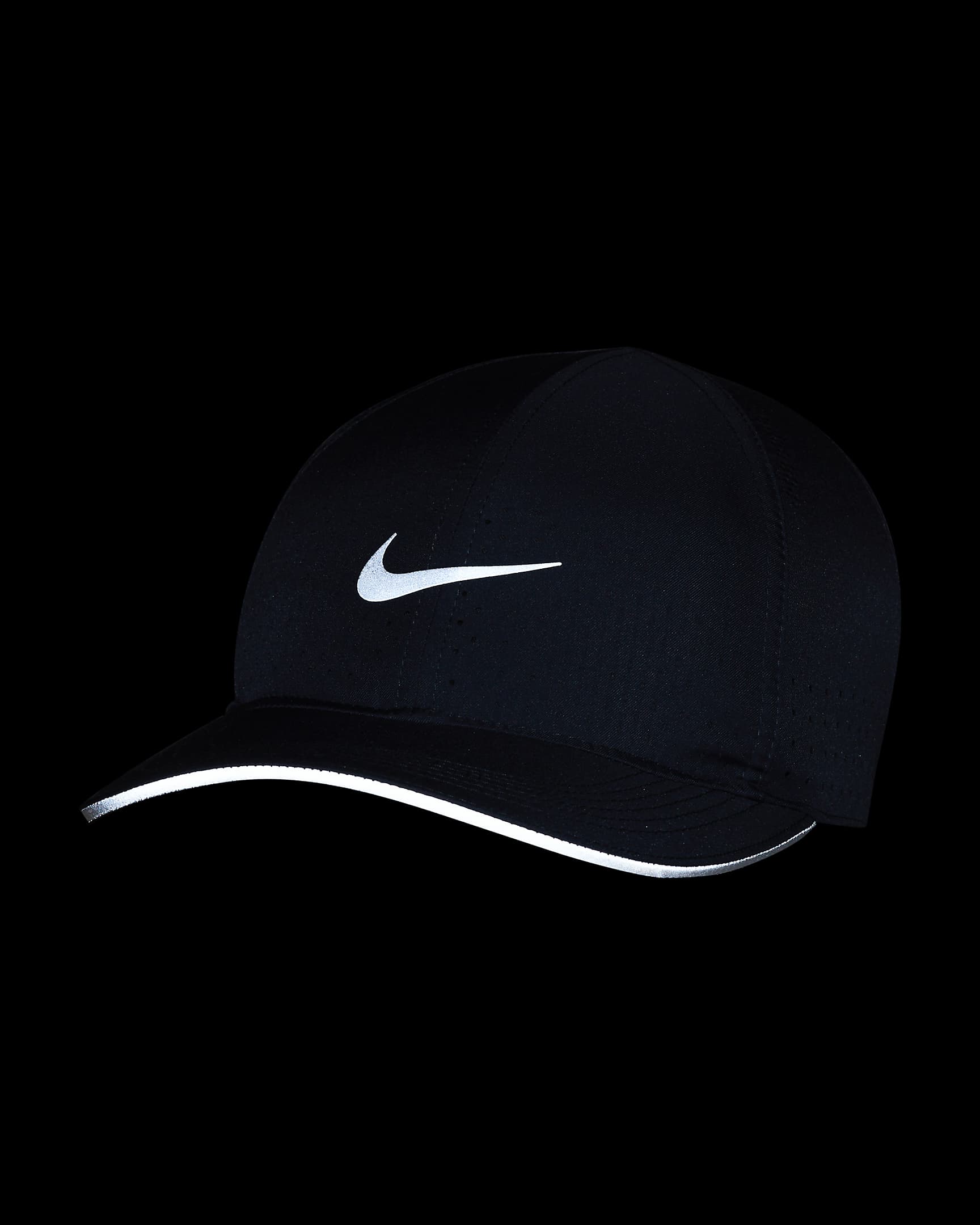 Nike Dri-FIT AeroBill Featherlight Perforated Running Cap - Thunder Blue