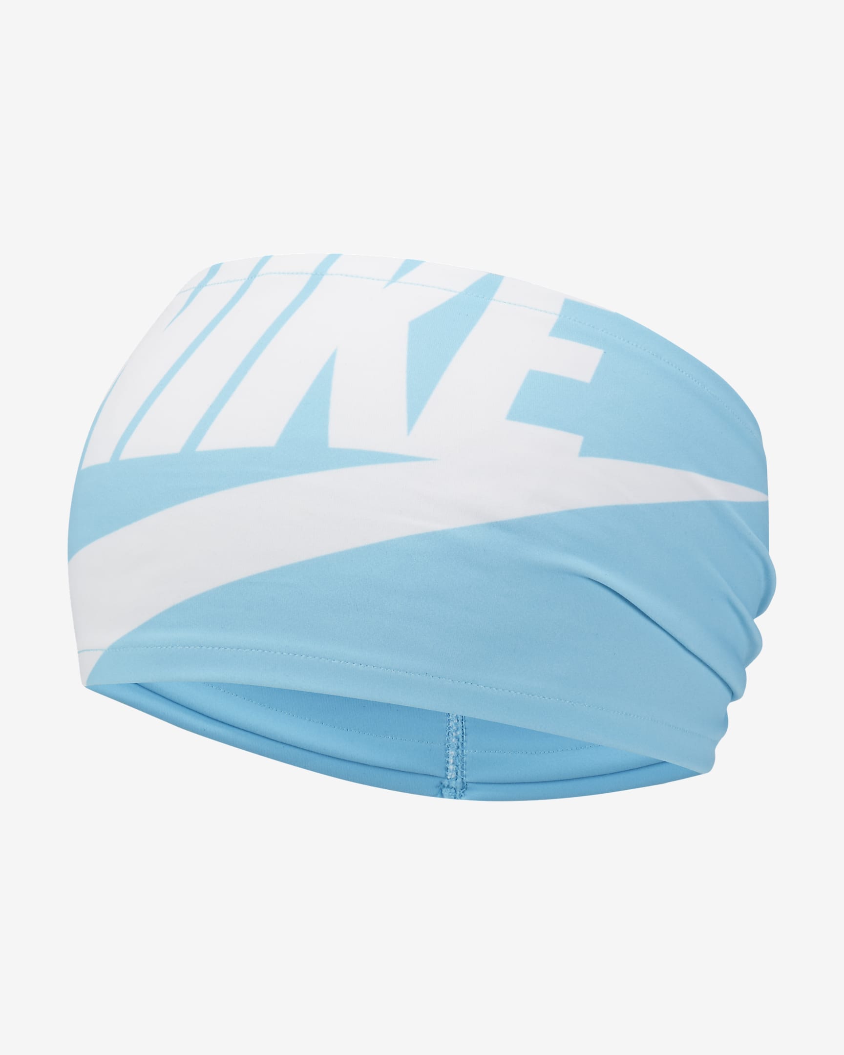 Nike Wide Graphic Headband - Blue