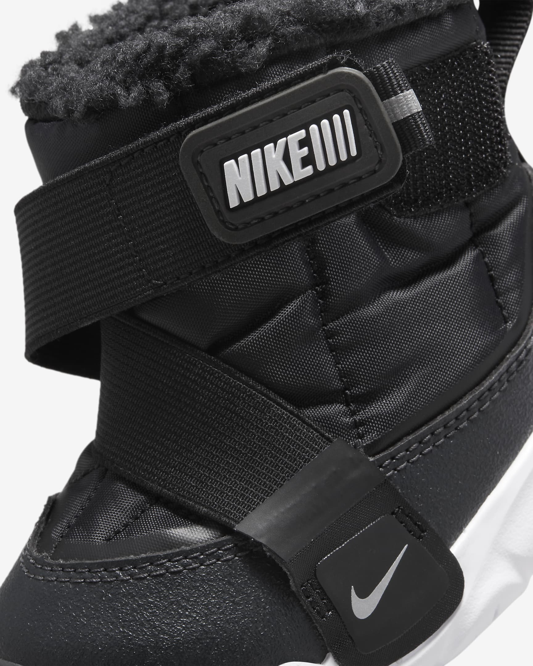 Nike Flex Advance Baby/Toddler Boots - Black/Dark Smoke Grey/University Red/White