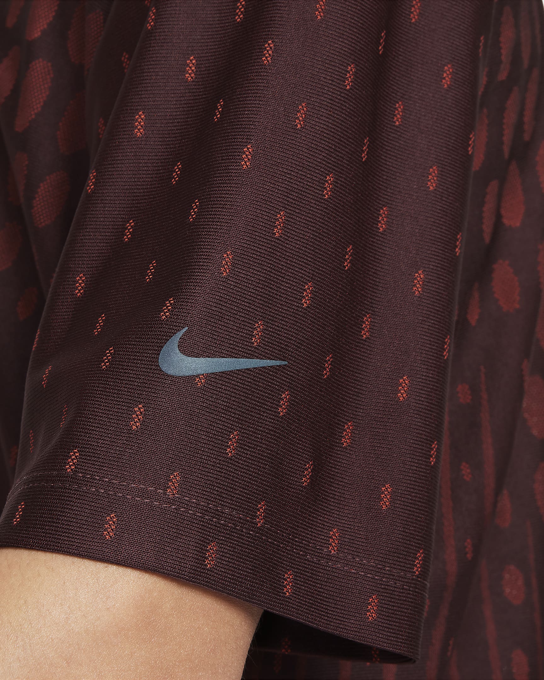 Haut de training Nike Dri-FIT ADV Multi Tech pour ado (garçon) - Burgundy Crush/Dragon Red/Noir