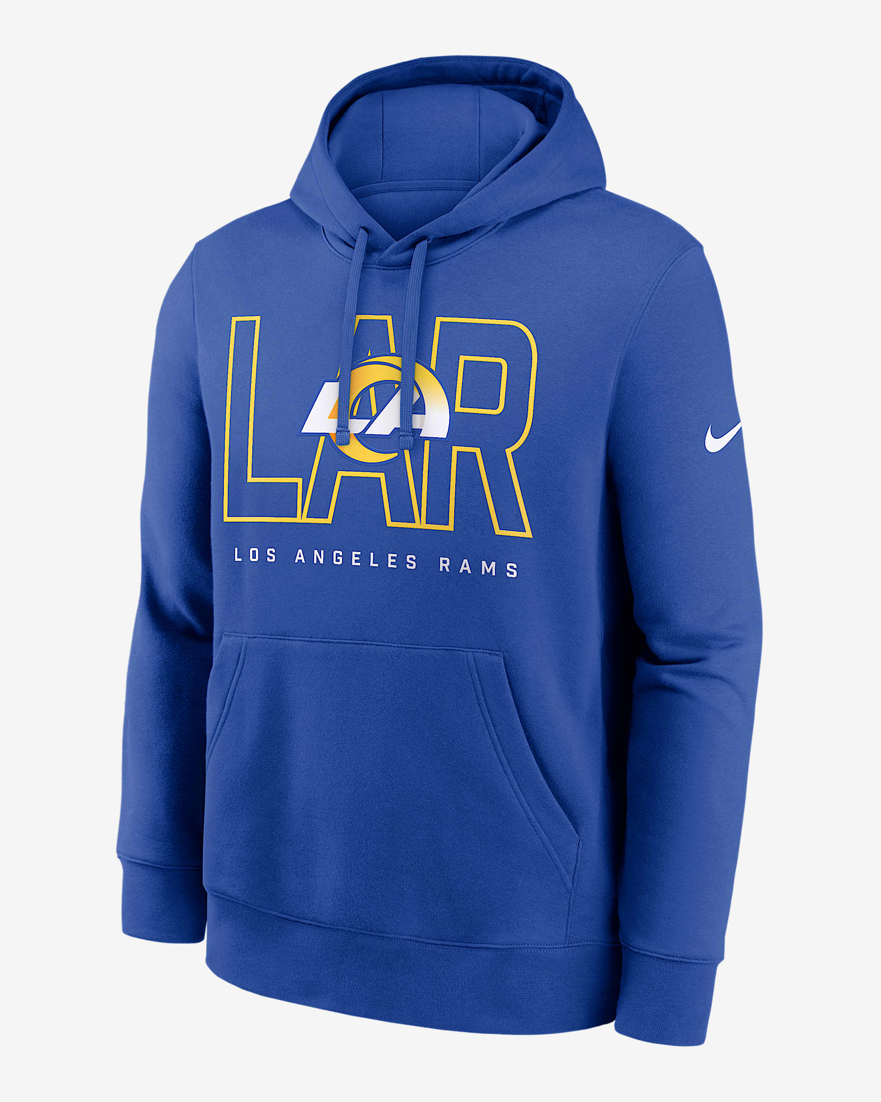 Los Angeles Rams Busted Play Club Men's Nike NFL Pullover Hoodie - Royal