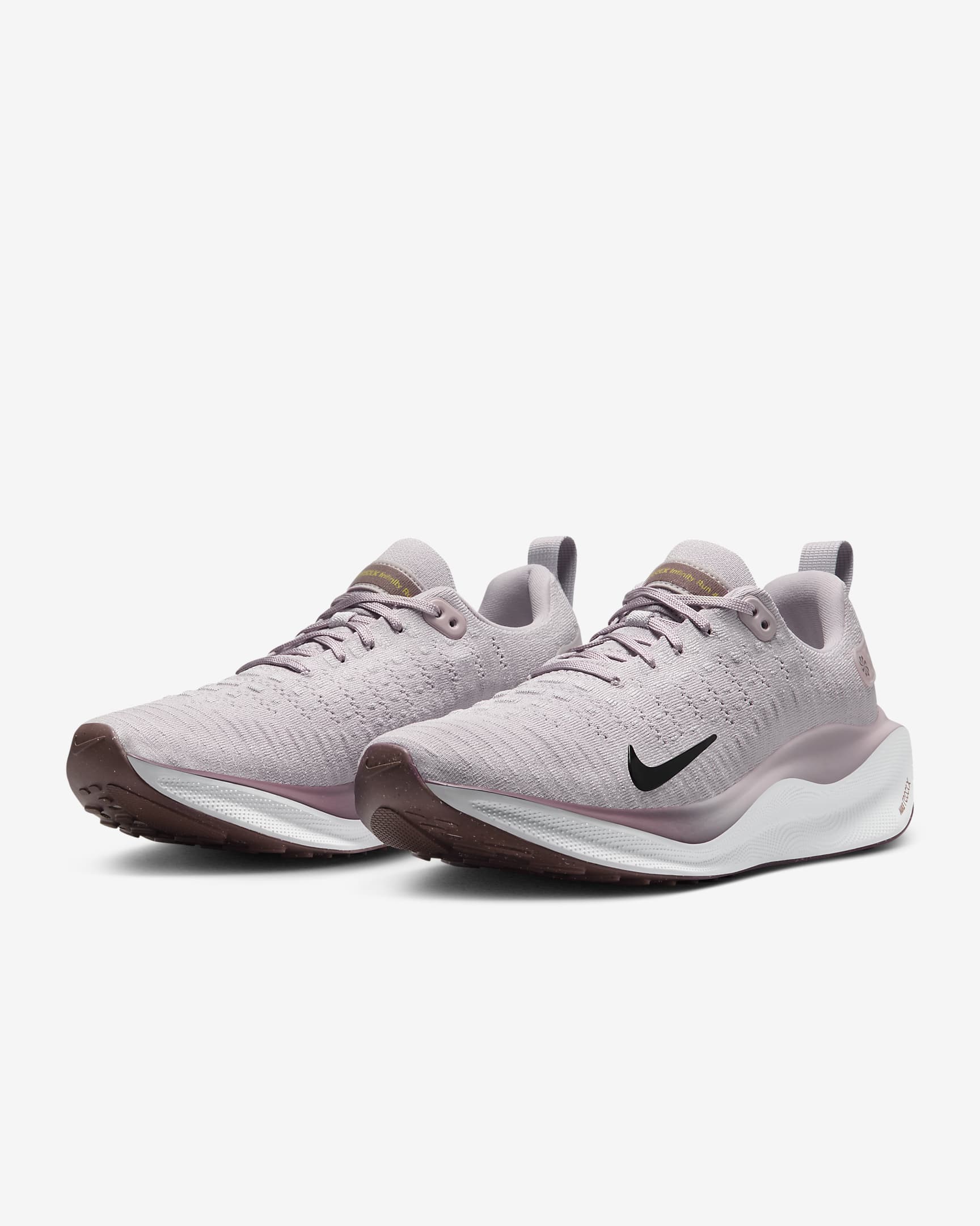 Nike InfinityRN 4 女款路跑鞋 - Platinum Violet/Smokey Mauve/Saturn Gold/黑色