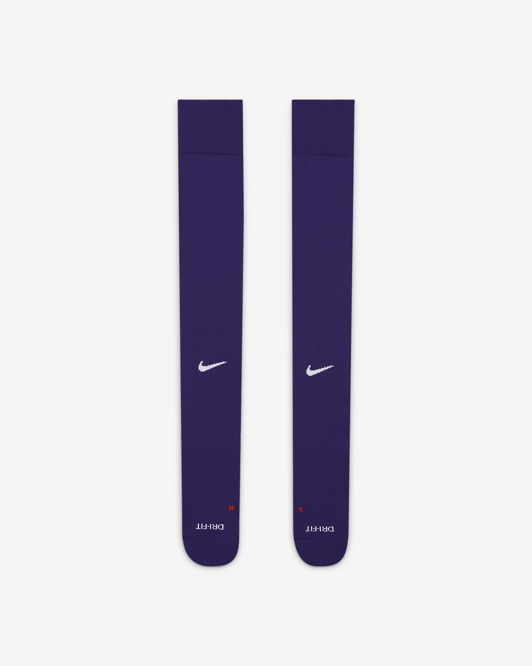 Nike Classic 2 Cushioned Over-the-Calf Socks - Court Purple/White