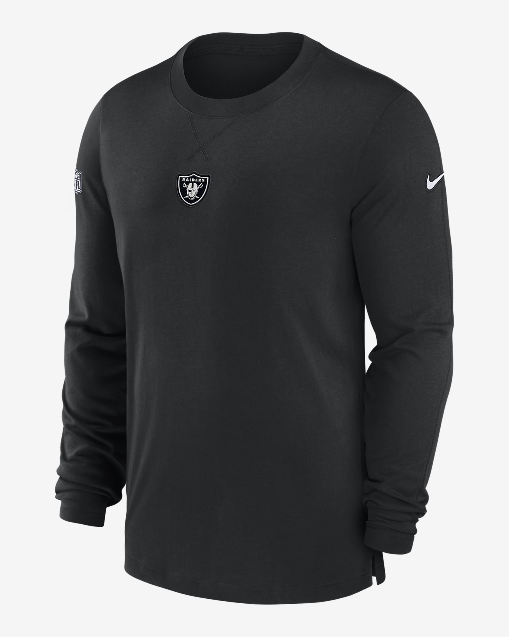 Las Vegas Raiders Sideline Men’s Nike Dri-FIT NFL Long-Sleeve Top. Nike.com