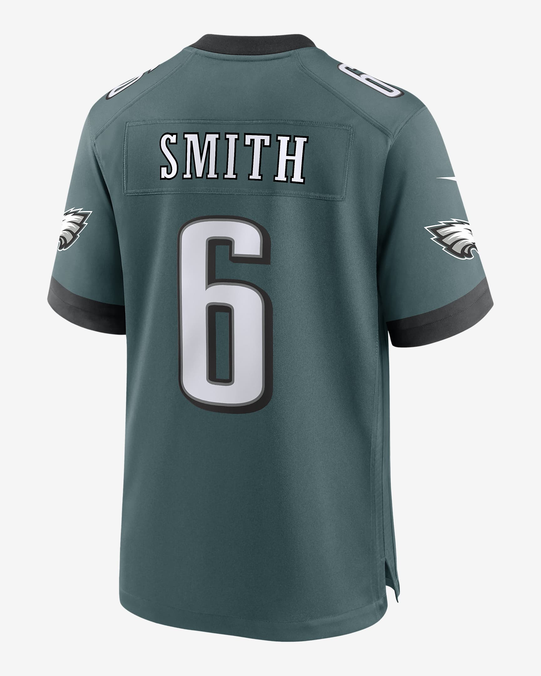 Jersey de la NFL Nike Game para hombre DeVonta Smith Philadelphia Eagles - Verde