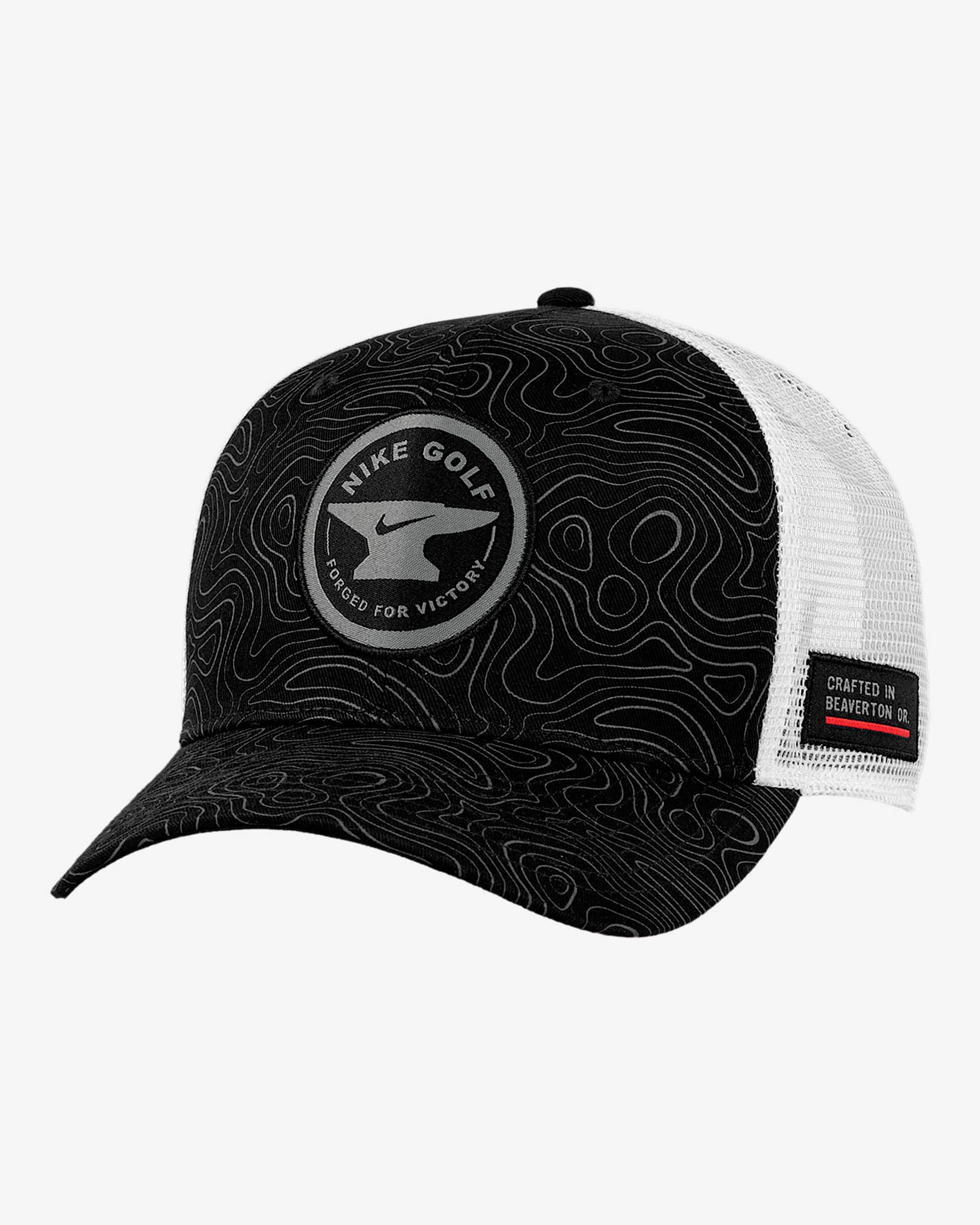 Nike Rise Golf Trucker Hat - Black