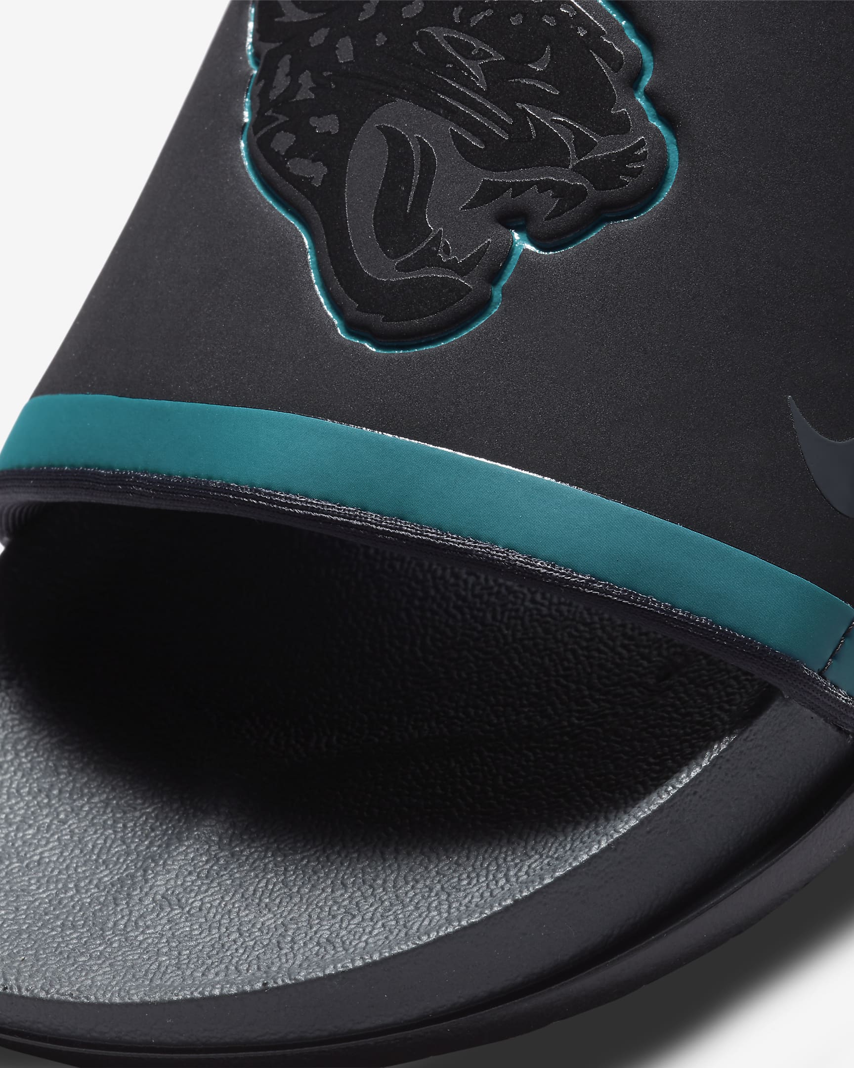 Nike Offcourt (NFL Jacksonville Jaguars) Slide - Black/Blustery/Ochre/Anthracite