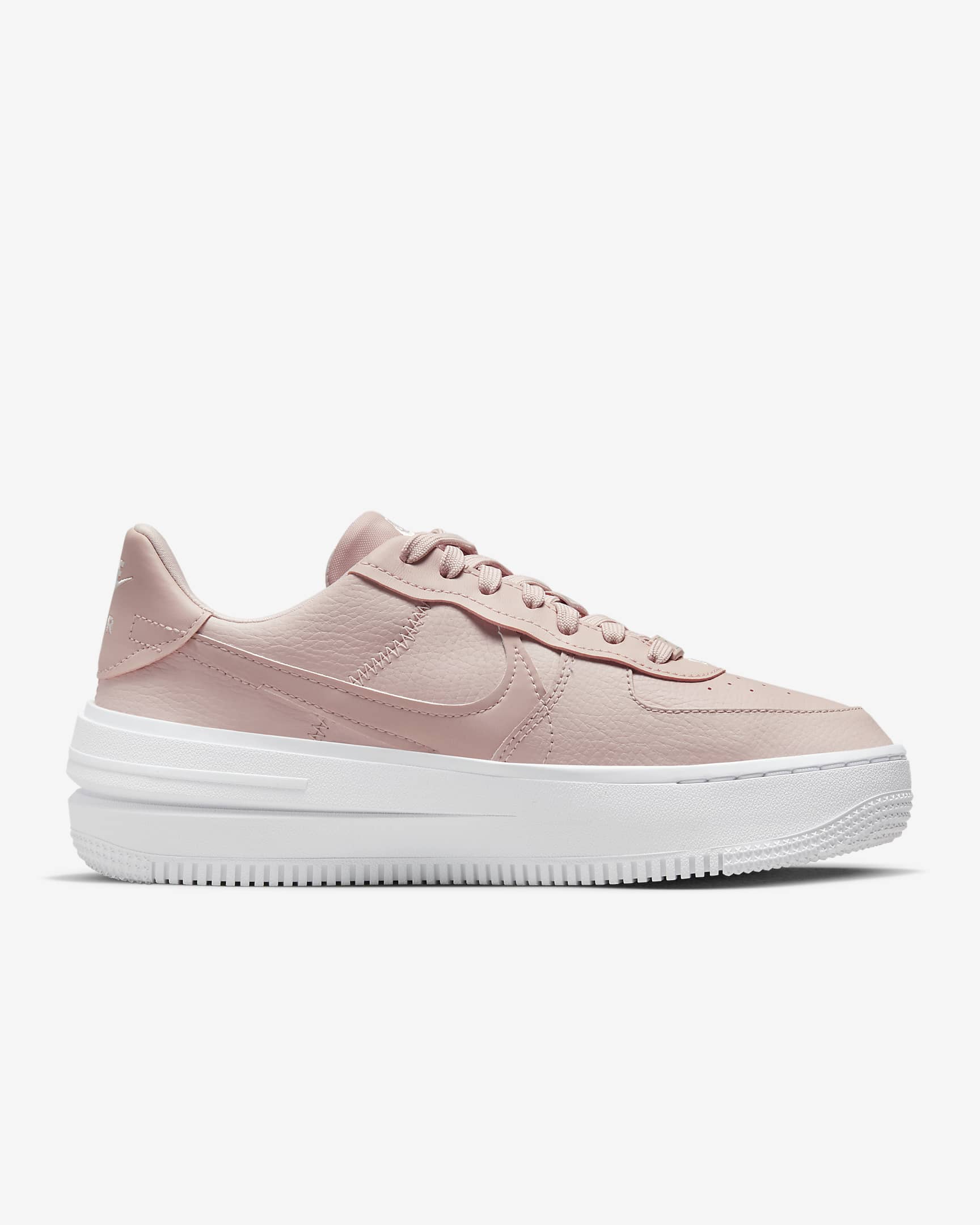 Tenis para mujer Nike Air Force 1 PLT.AF.ORM - Rosa Oxford/Blanco/Rosa suave claro