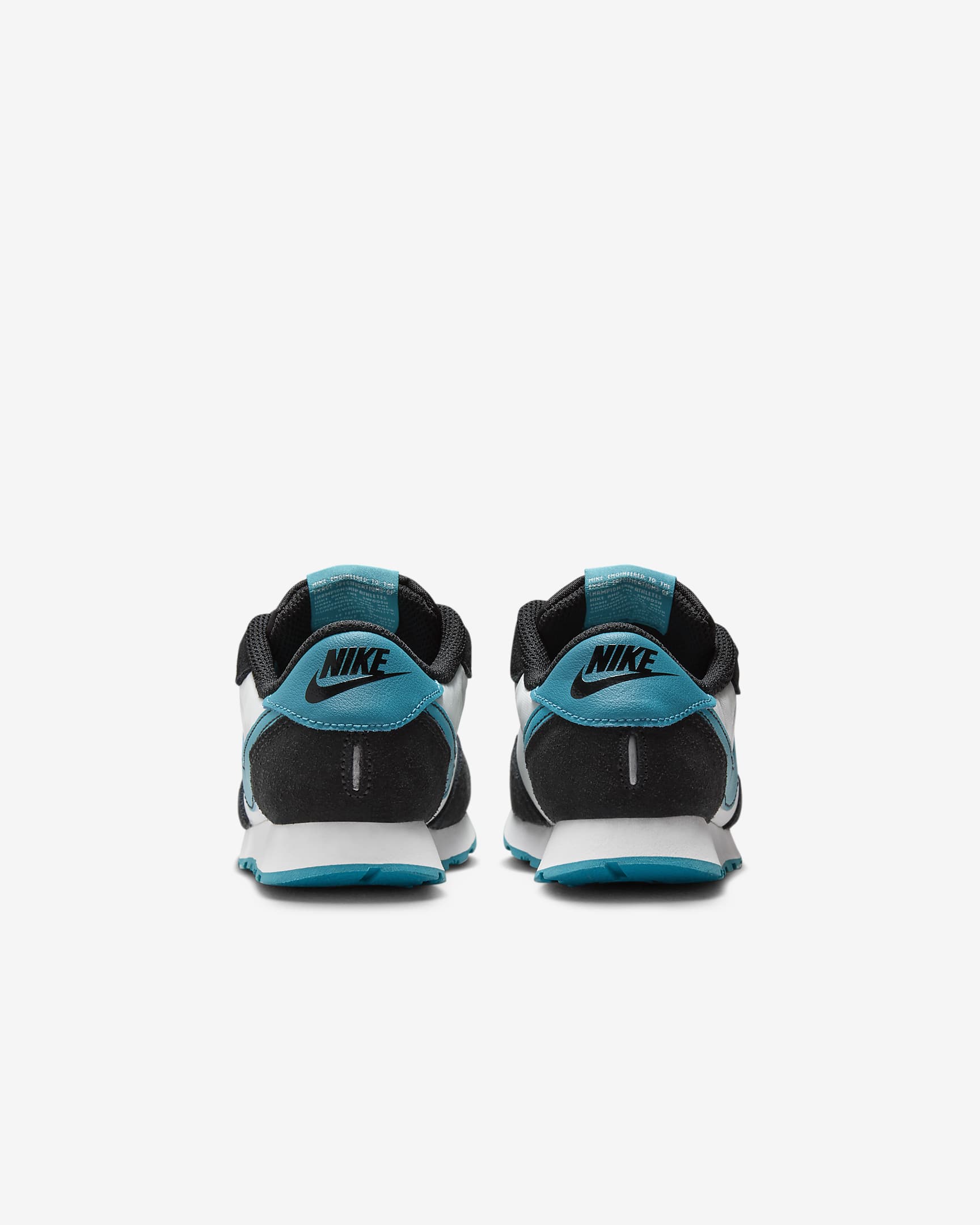 Nike MD Valiant Little Kids' Shoes - Summit White/Black/Aquamarine