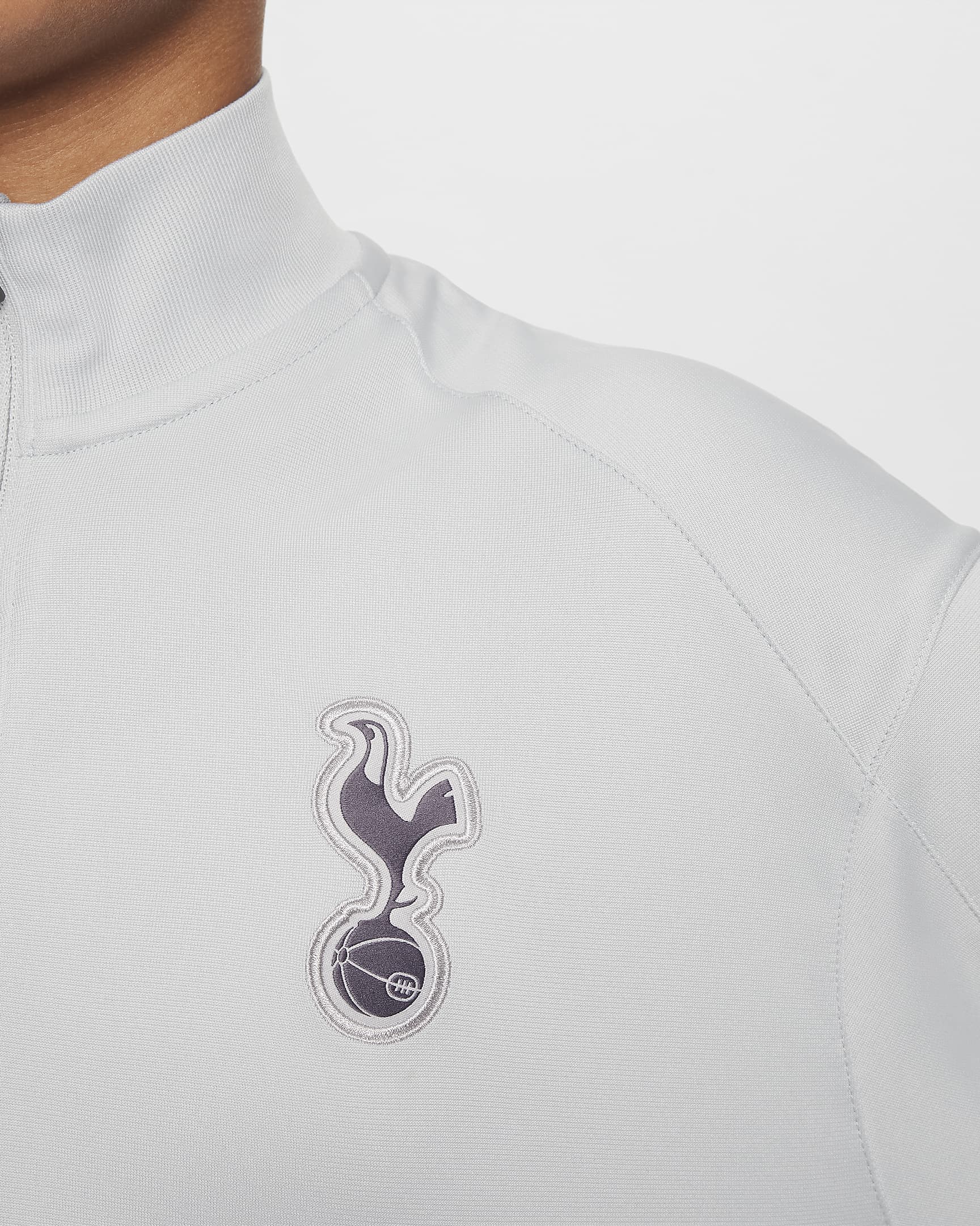 Tottenham Hotspur Strike Older Kids' Nike Dri-FIT Football Knit Tracksuit - Grey Fog/Dark Grey/Polar/Dark Grey