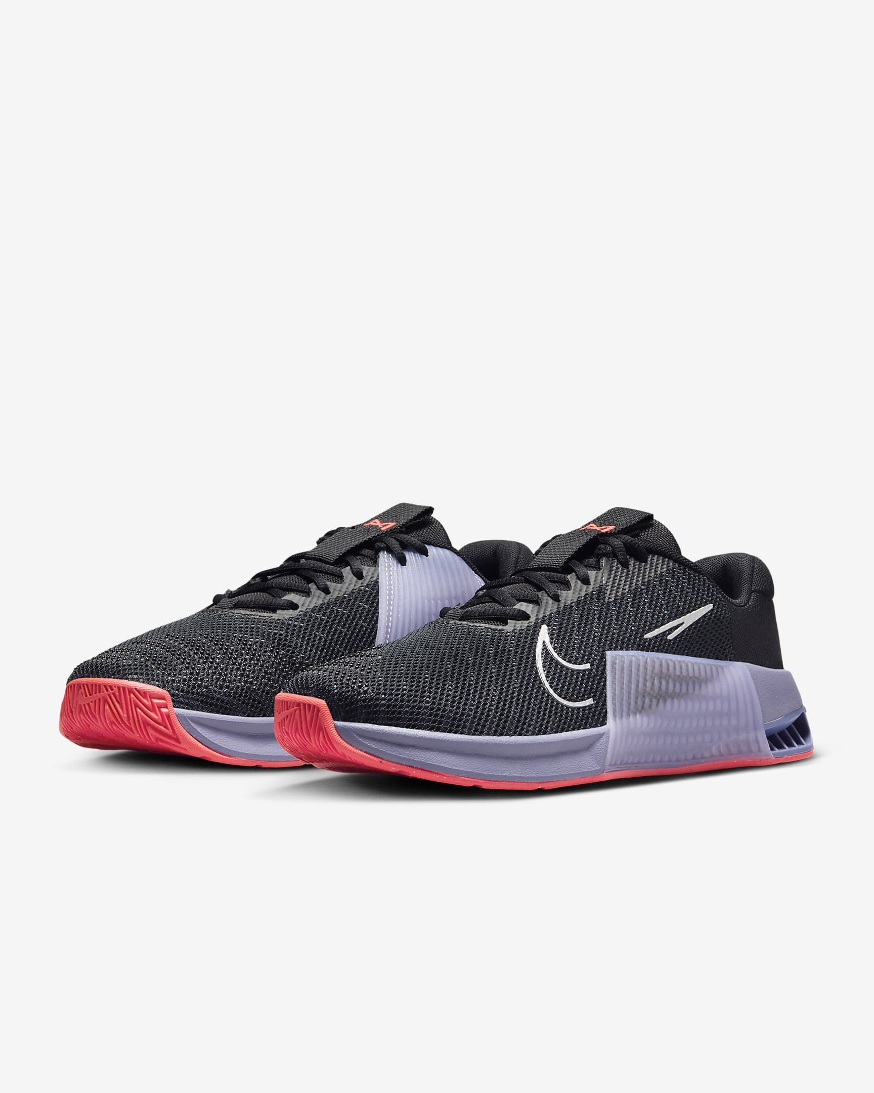 Tenis de entrenamiento para mujer Nike Metcon 9 - Negro/Flor de lila/Uva ligero/Plata metalizado