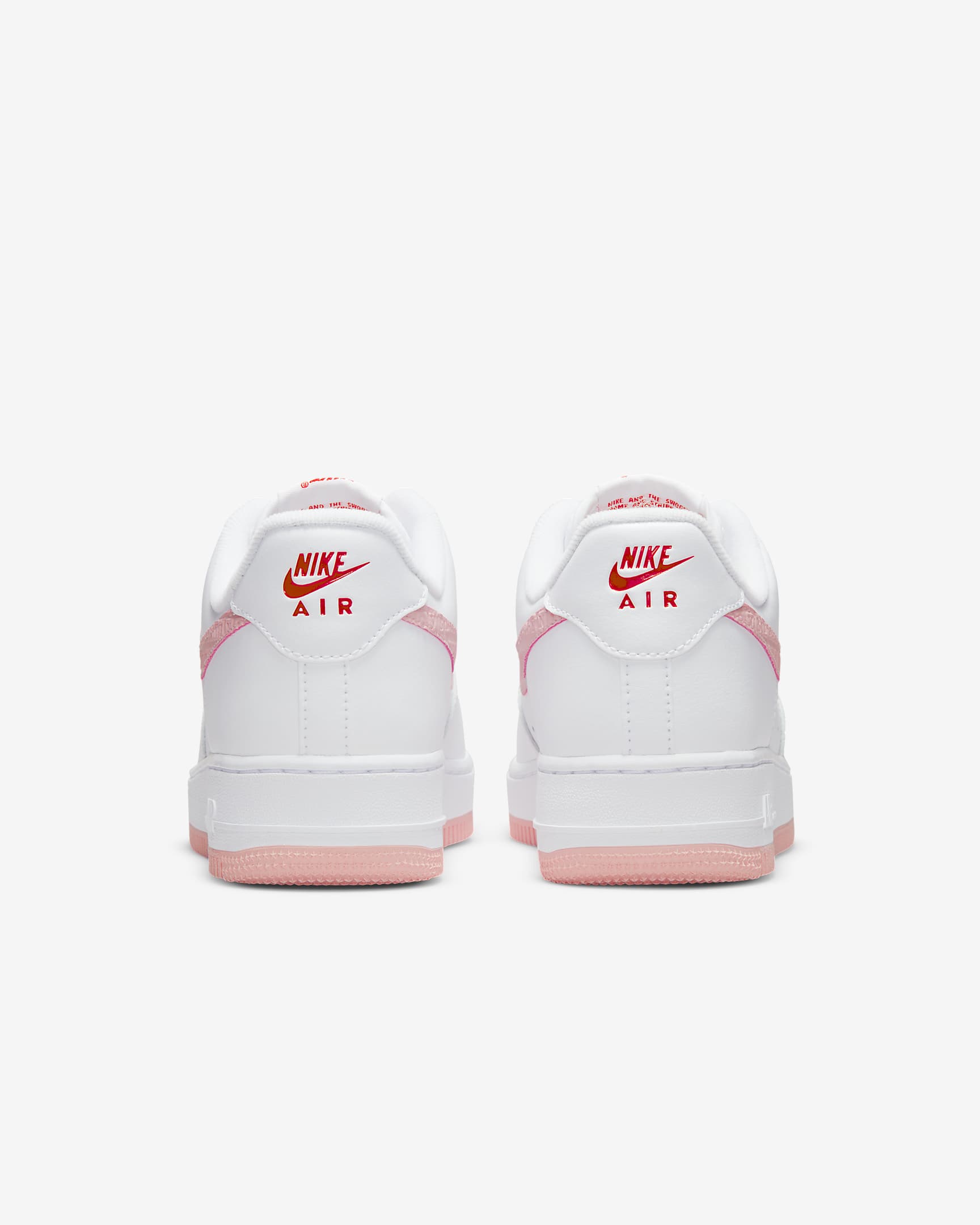 Nike Air Force 1 '07 Women's Shoes - White/University Red/Sail/Atmosphere