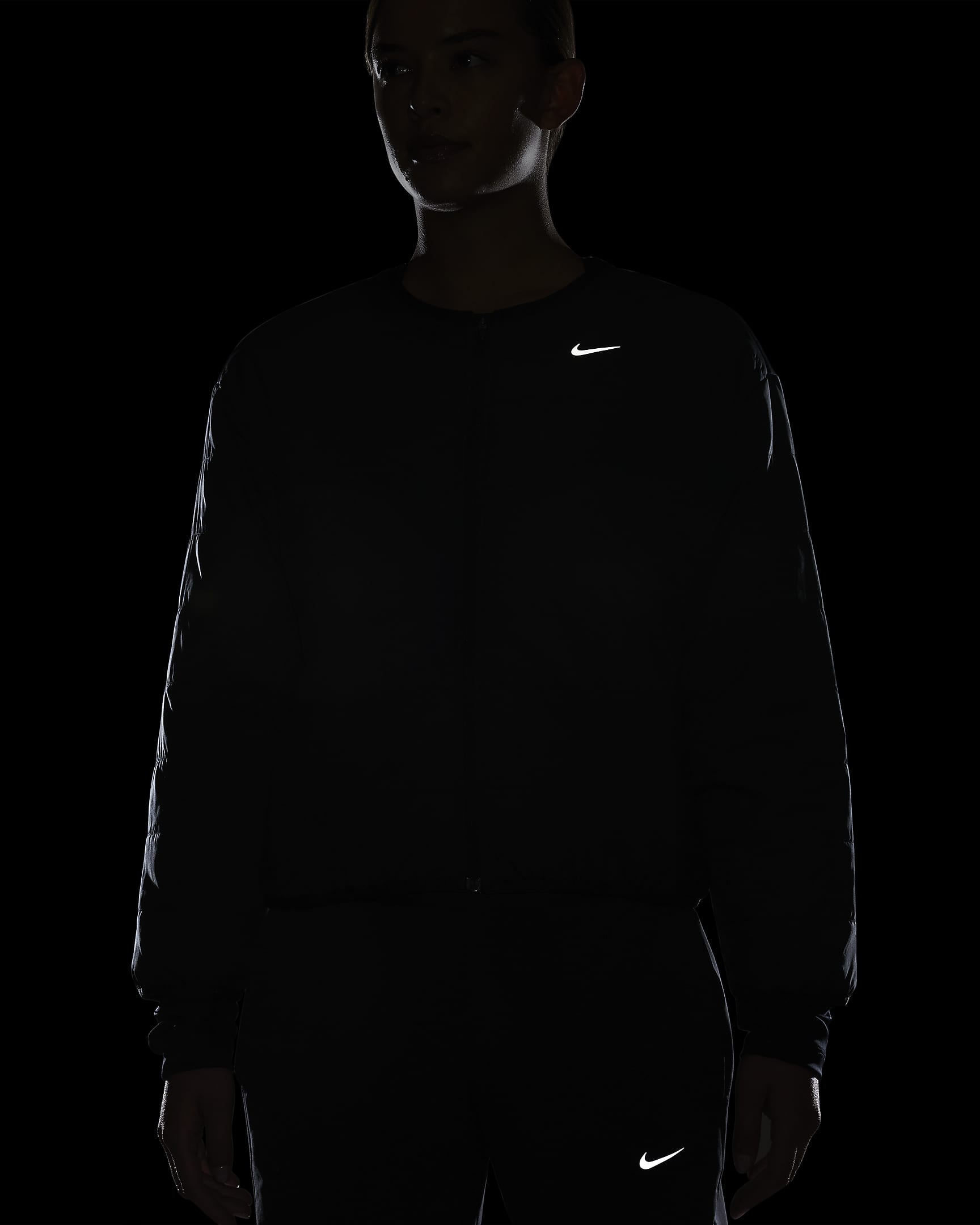 Veste de running Nike Therma-FIT Swift pour femme - Noir