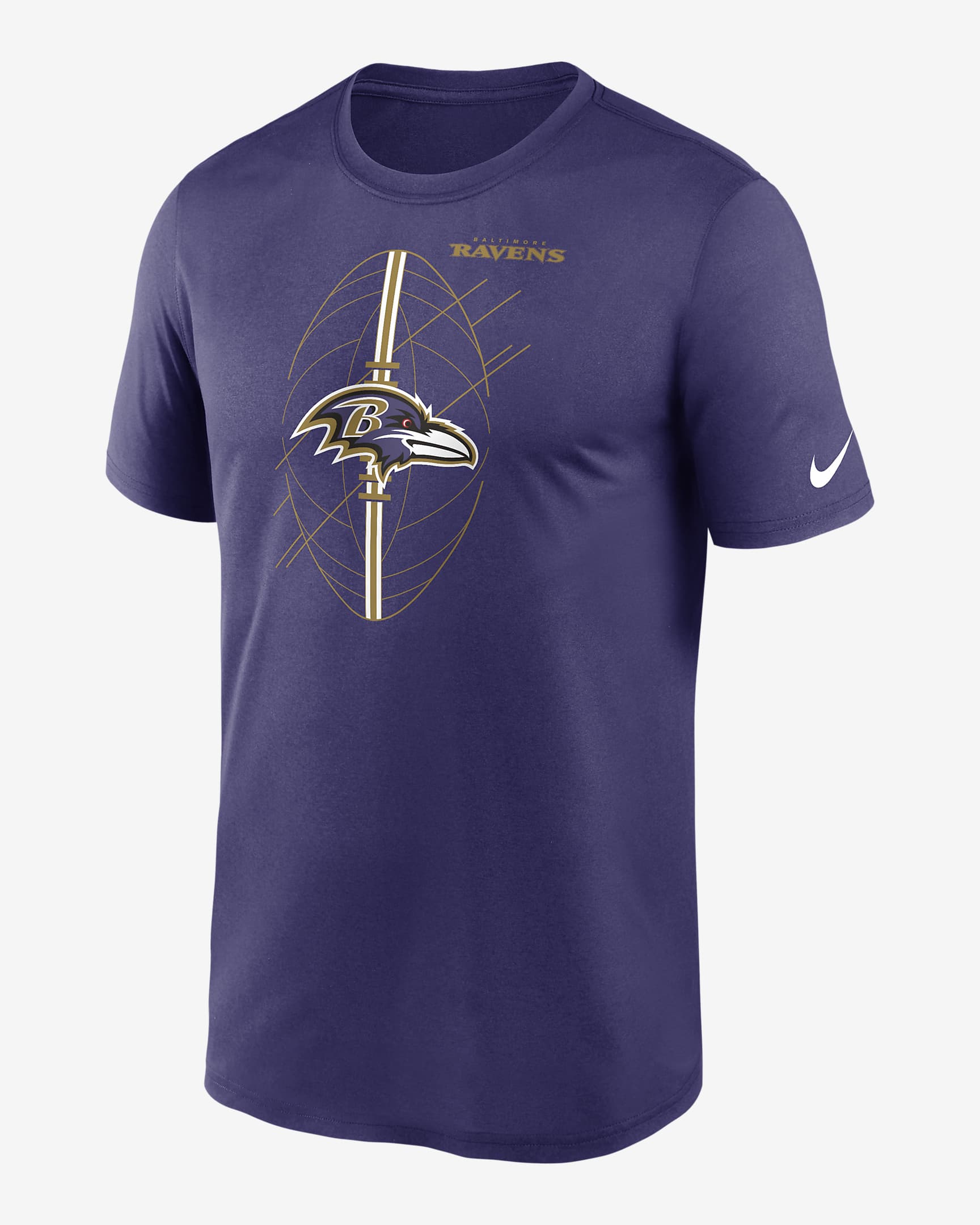 Playera Para Hombre Nike Dri FIT Icon Legend NFL Baltimore Ravens