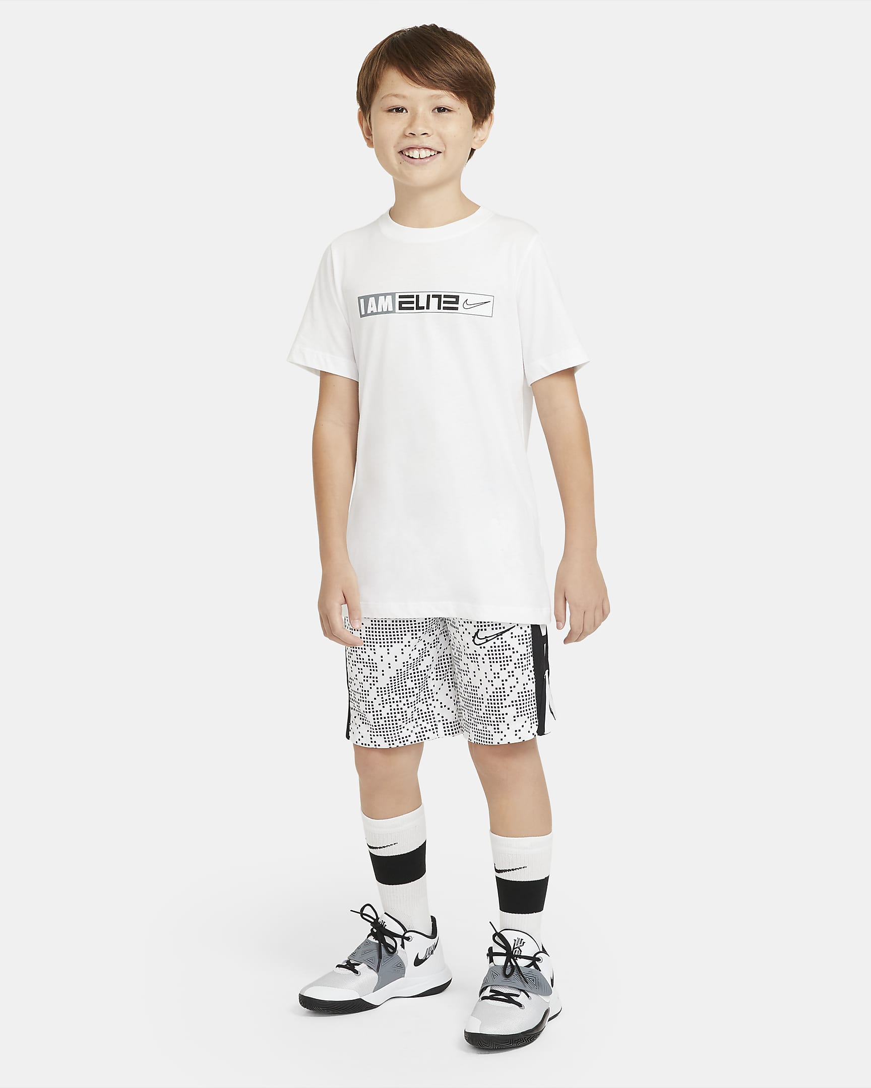 Nike Elite Big Kids' (Boys') Printed Basketball Shorts. Nike.com