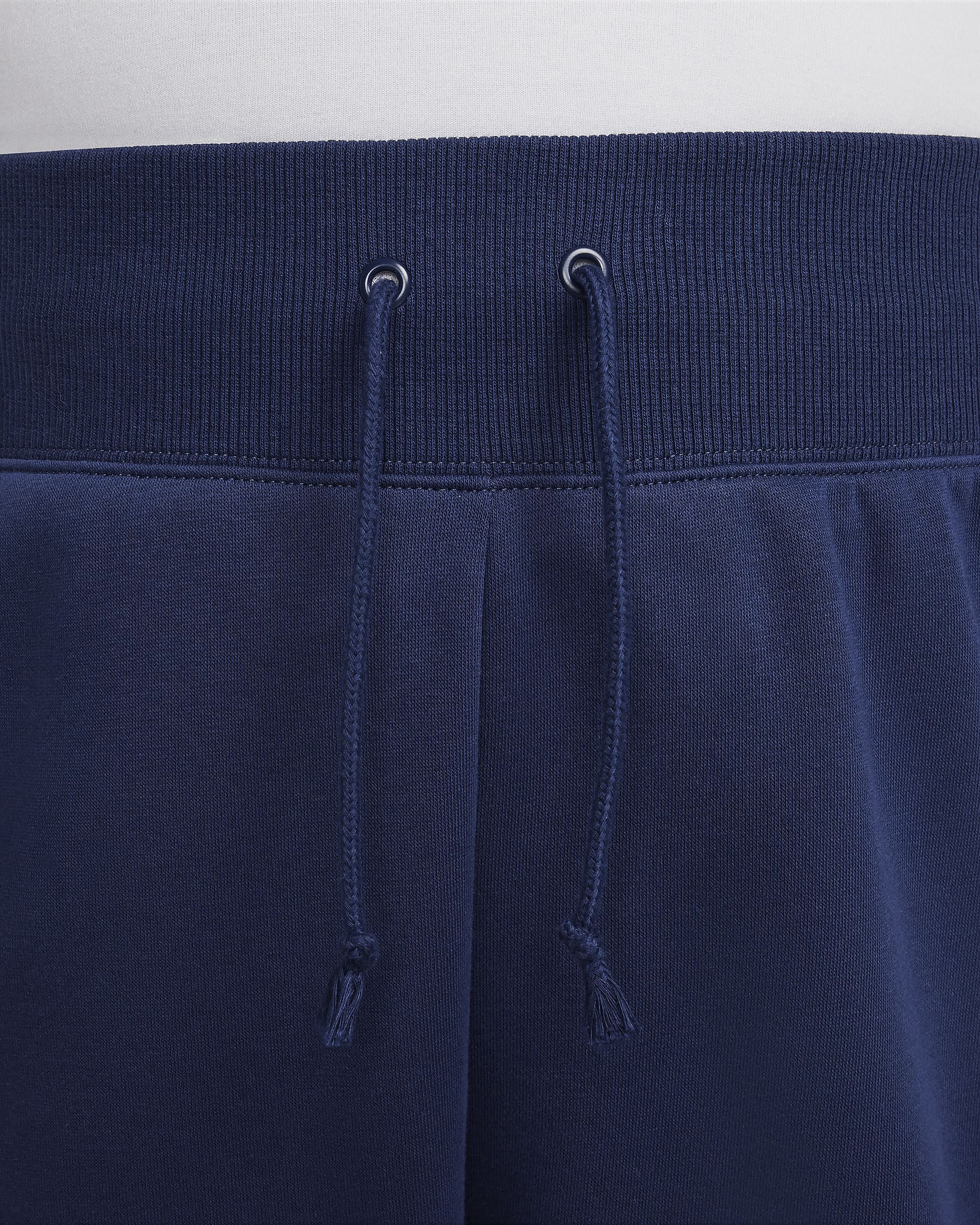 Nike Sportswear Phoenix Fleece Women's High-Waisted Oversized Sweatpants (Plus Size) - Midnight Navy/Black