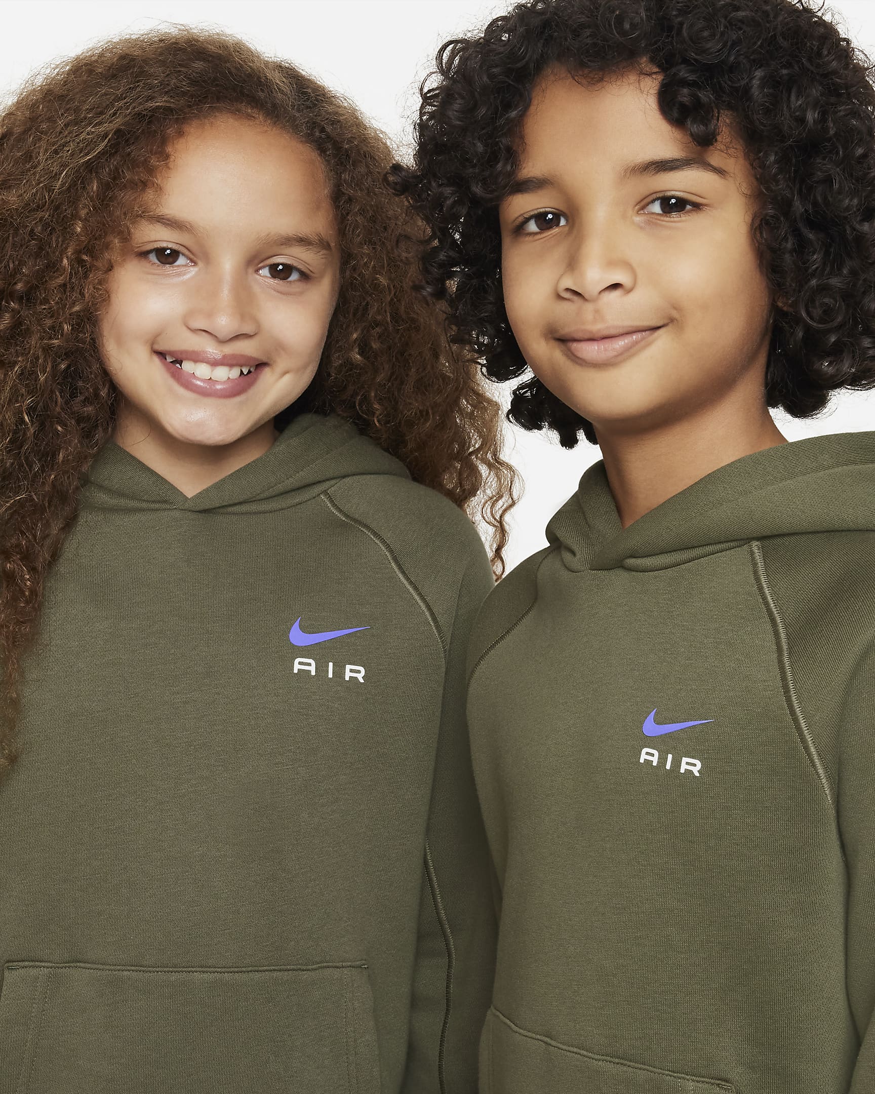 Nike Air Big Kids' Pullover Hoodie. Nike.com