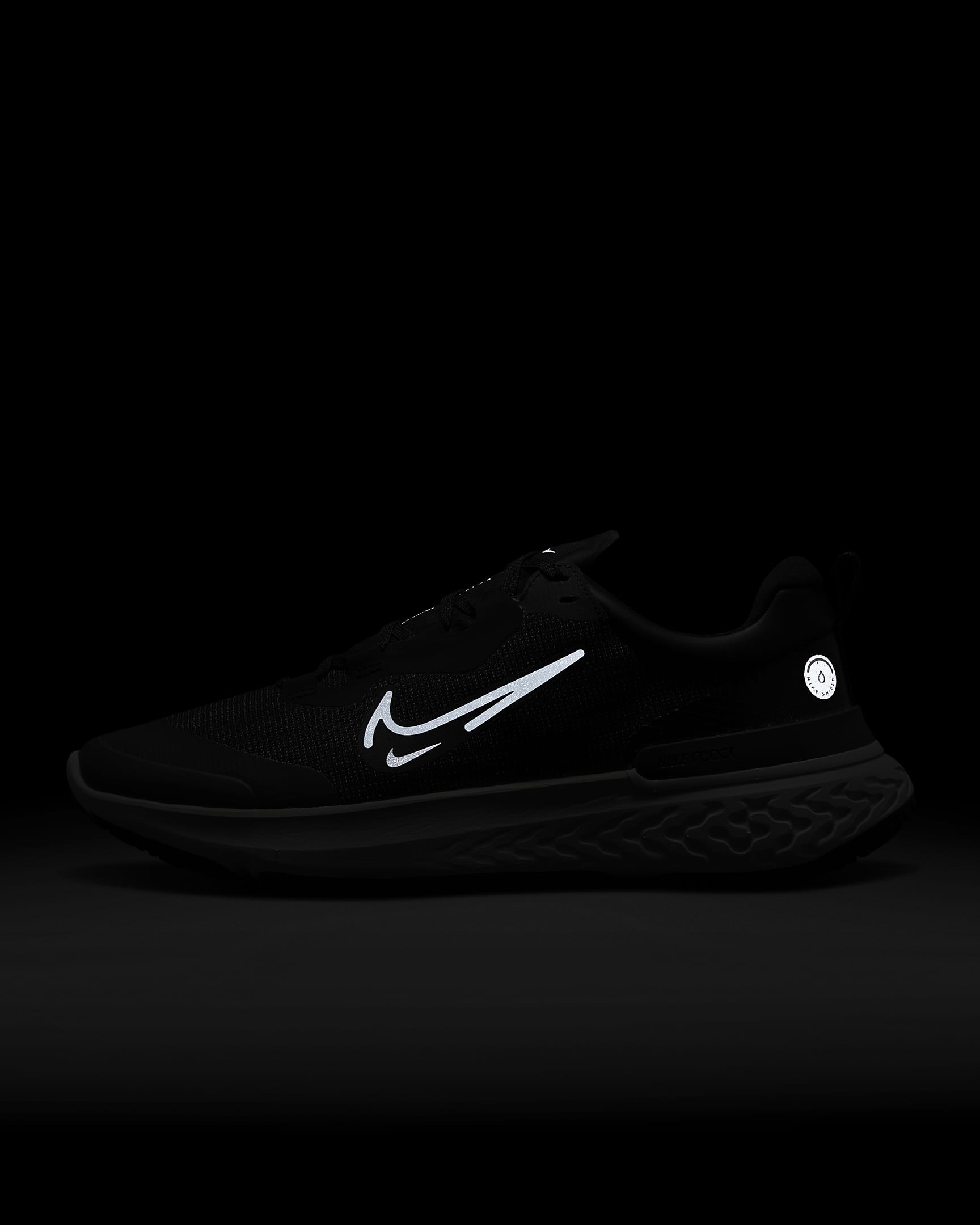 Nike React Miler 2 Shield Mens Weatherised Road Running Shoes Nike Uk 5409