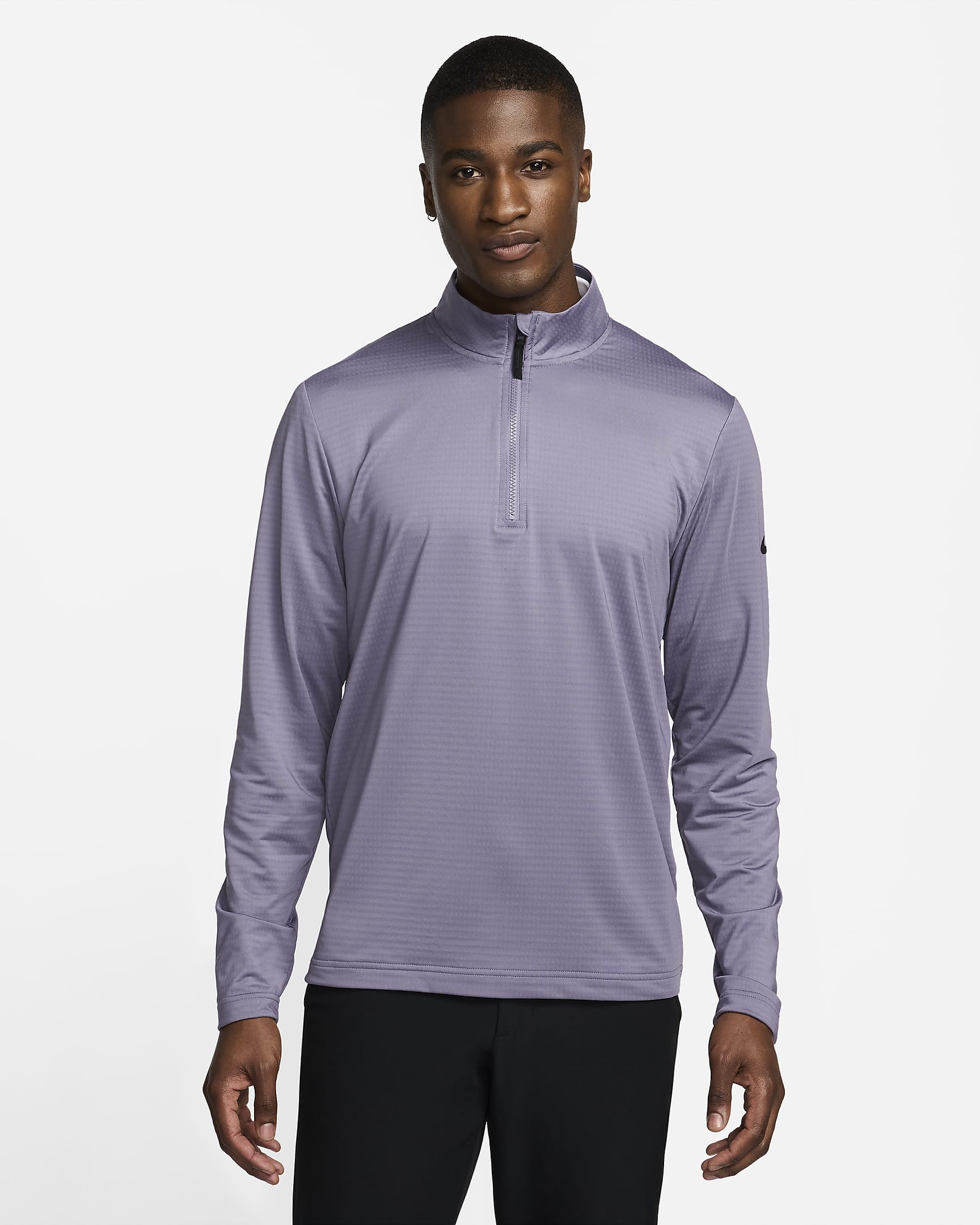 Haut de golf à demi-zip Dri-FIT Nike Victory pour homme - Daybreak/Noir