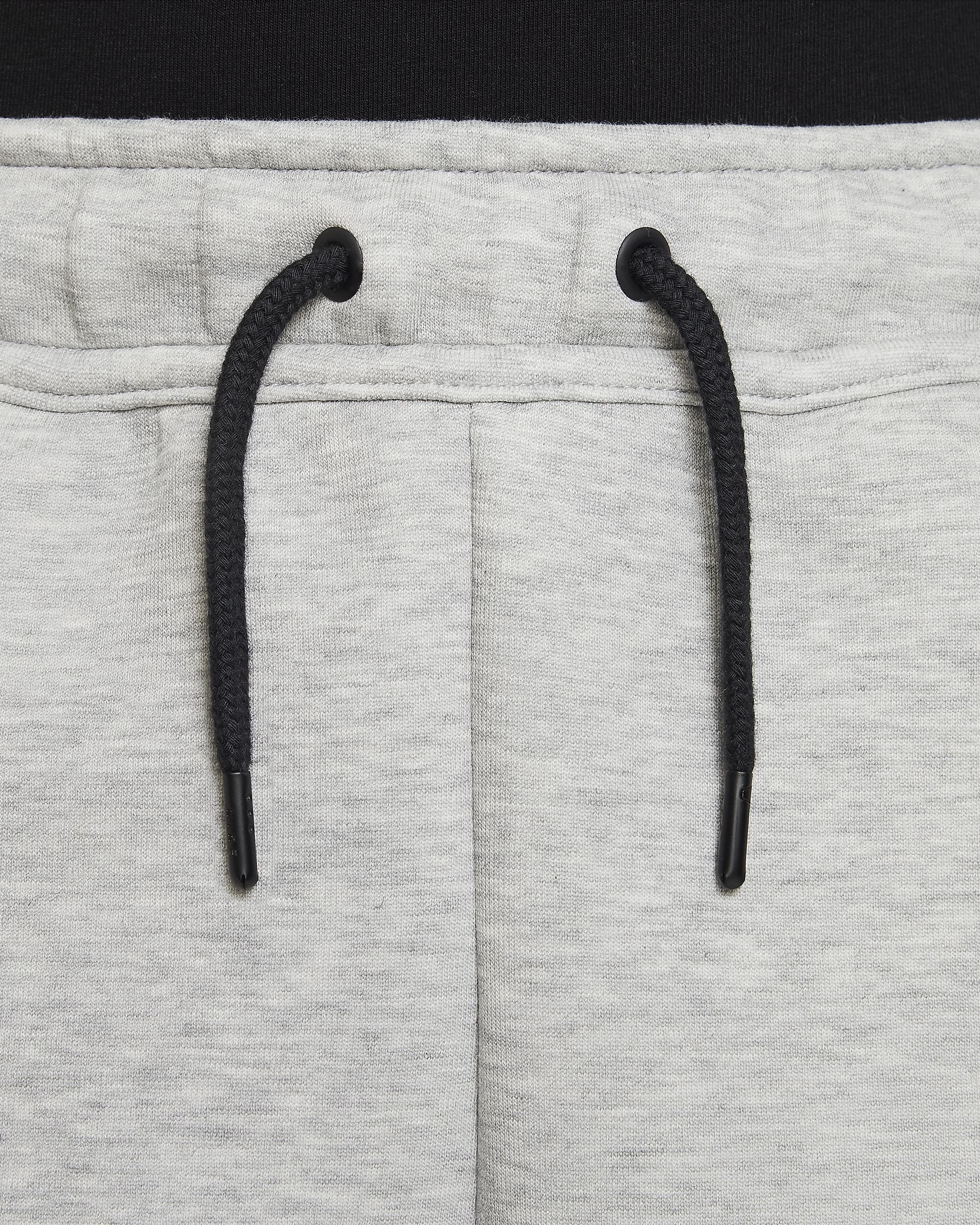 Nike Tech Fleece-shorts til større børn (drenge) - Dark Grey Heather/sort/sort