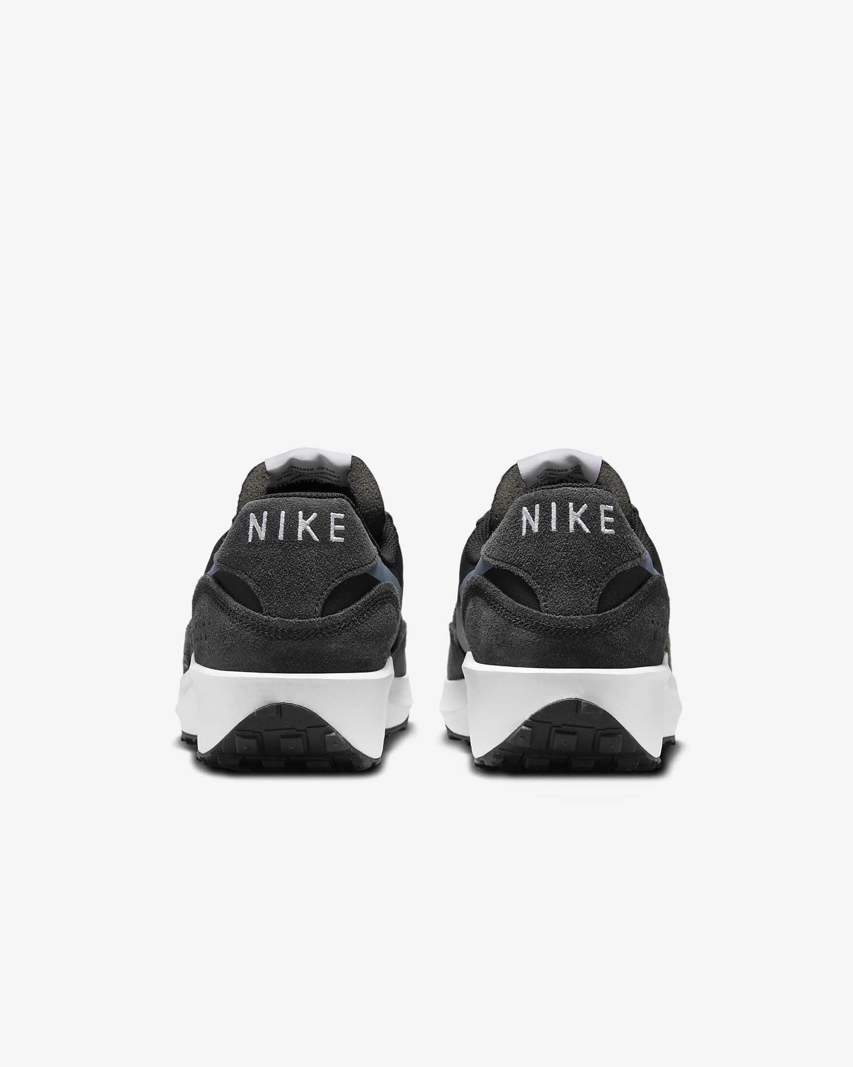 Nike Waffle Nav Men's Shoes - Black/Off-Noir/White