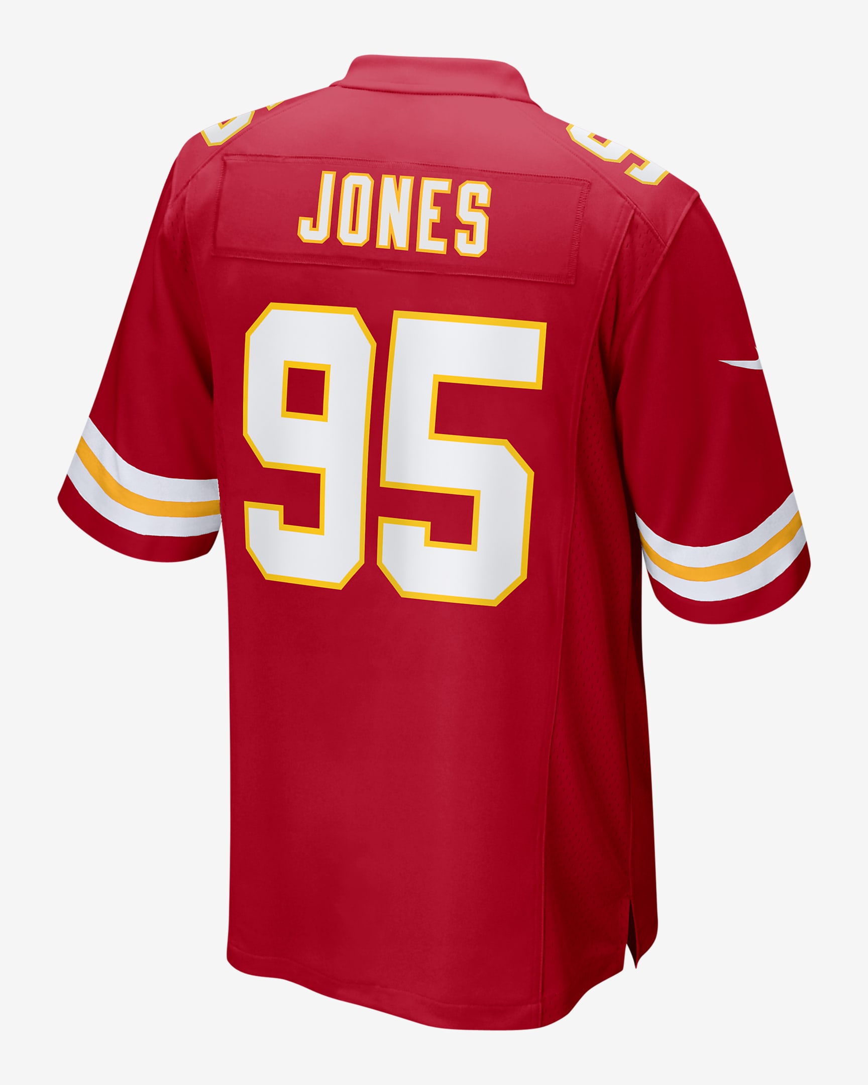 Chris Jones Kansas City Chiefs Super Bowl LVIII Men's Nike NFL Game Jersey.