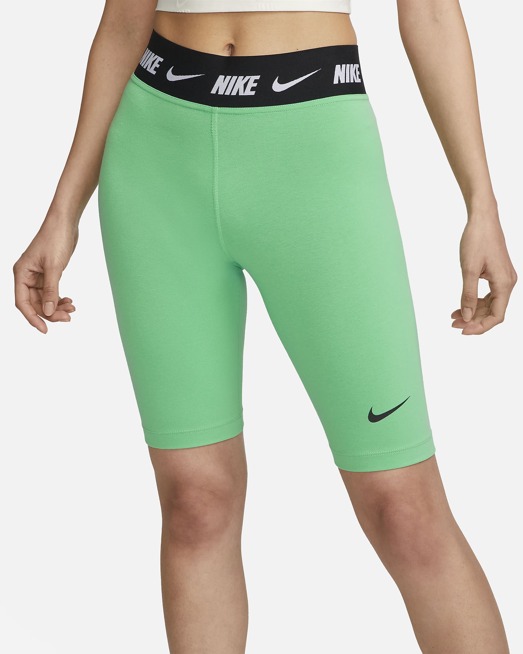 Nike Sportswear Women's HighWaisted Biker Shorts. Nike LU