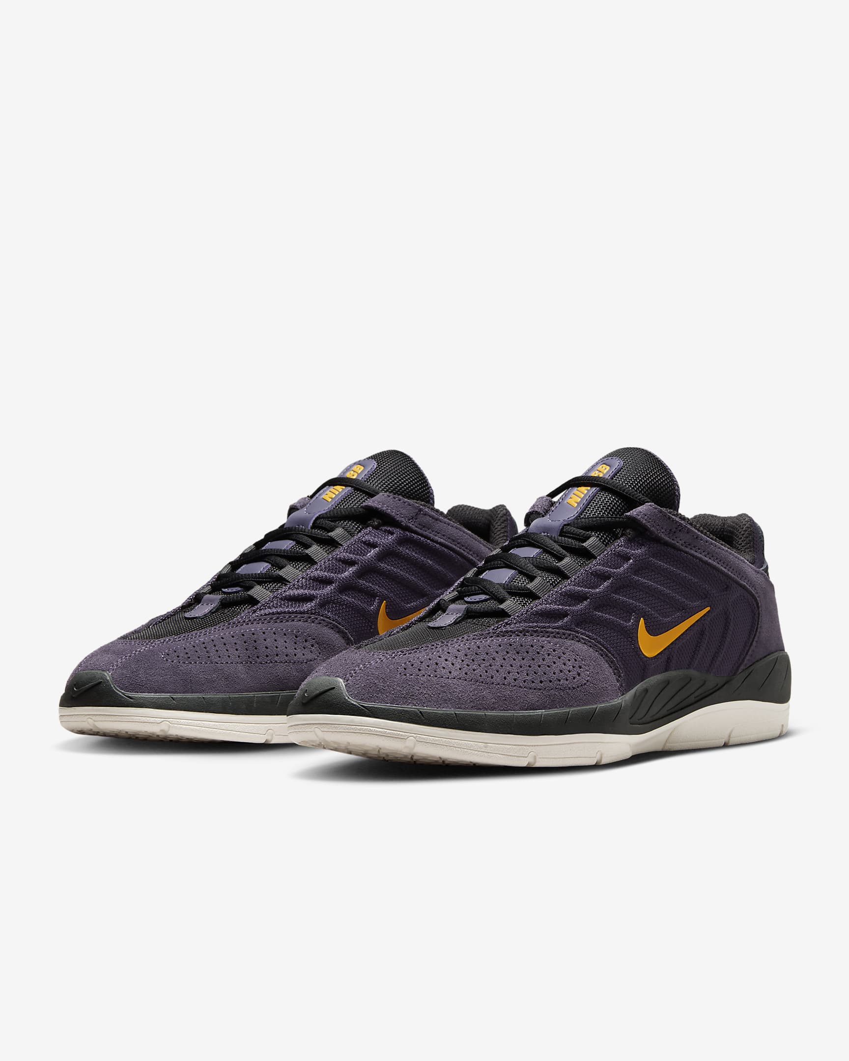 Nike SB Vertebrae herenschoenen - Dark Raisin/Zwart/Concord/University Gold