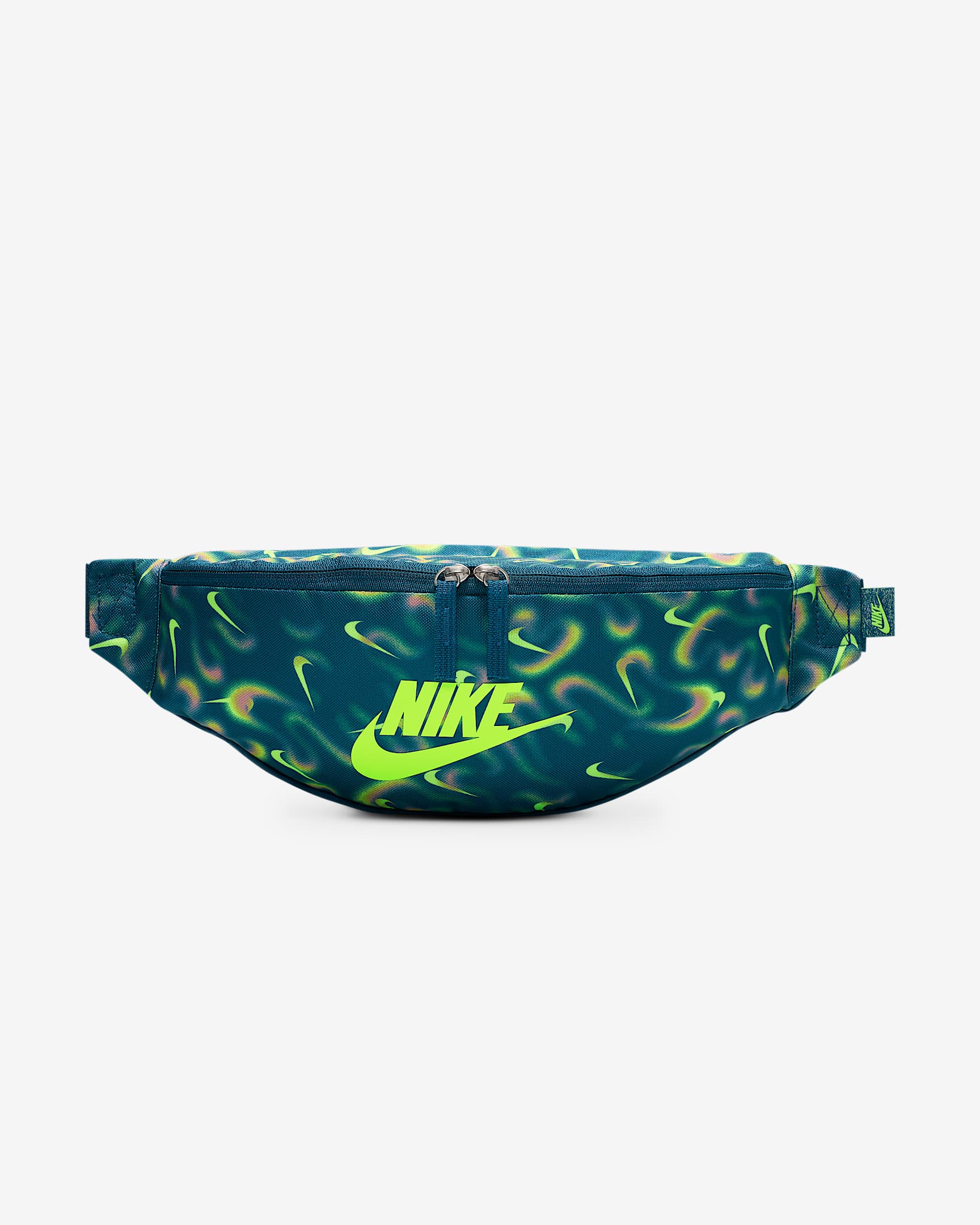 Nike Heritage Hüfttasche (3 l) - Blue Force/Blue Force/Volt