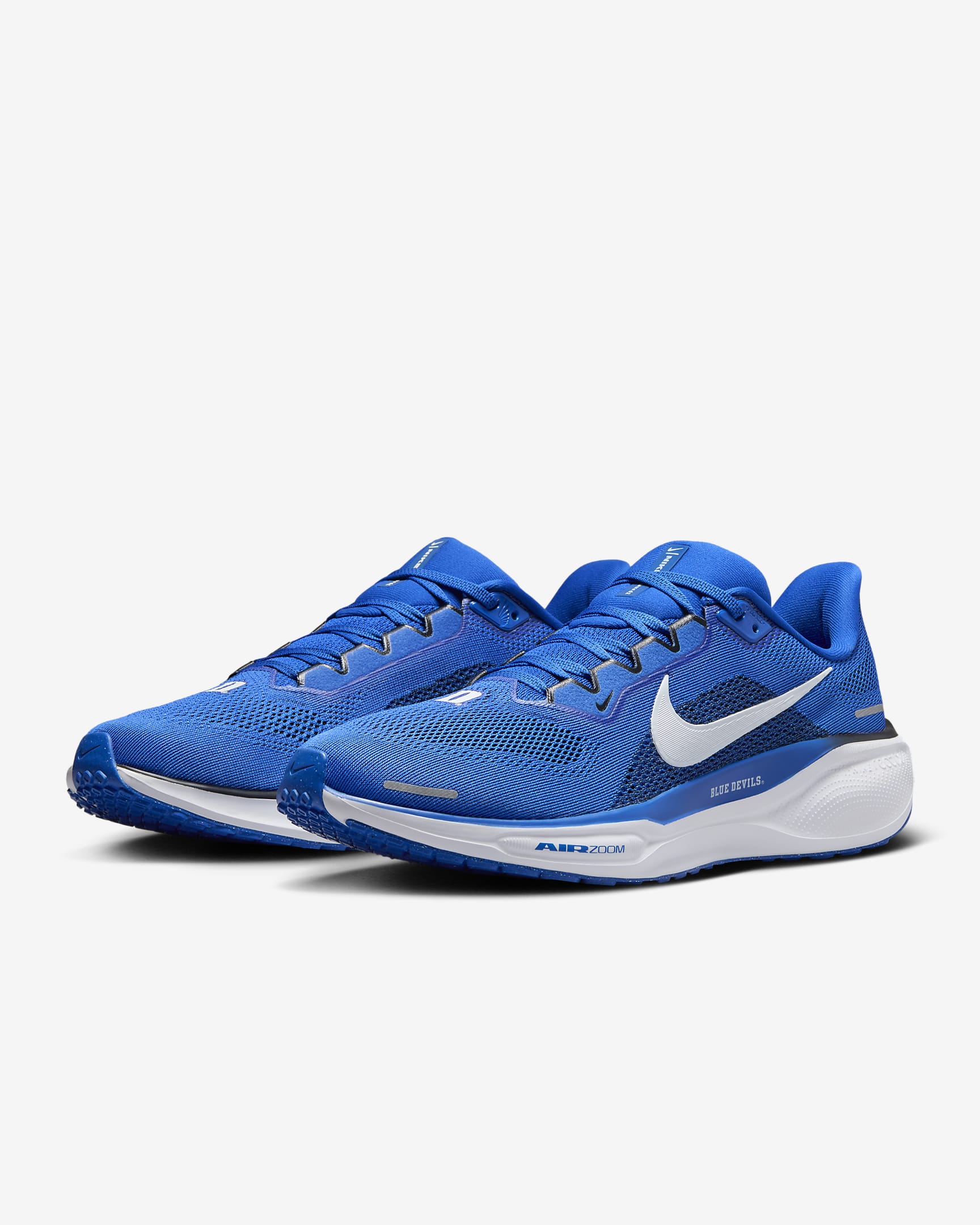 Tenis de correr en pavimento universitarios Nike para hombre Duke Pegasus 41 - Royal juego/Blanco/Negro/Blanco