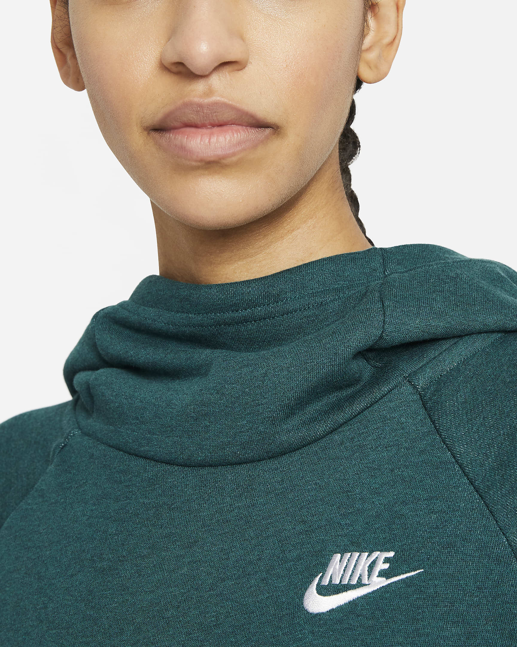 Nike Sportswear Essential Women's FunnelNeck Fleece Pullover Hoodie