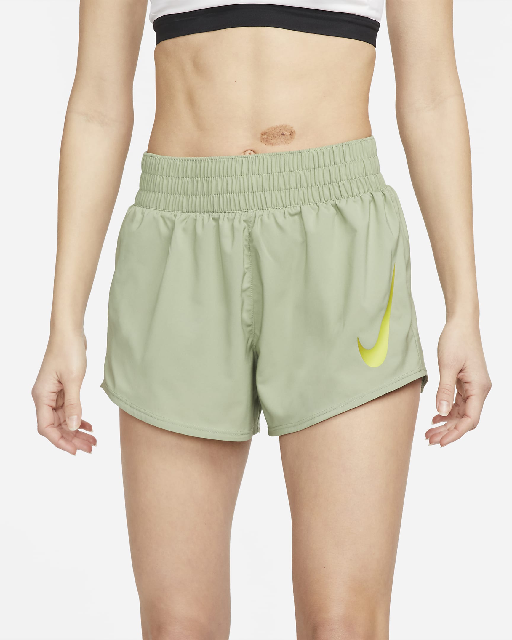 Nike Swoosh Women's BriefLined Running Shorts. Nike HU