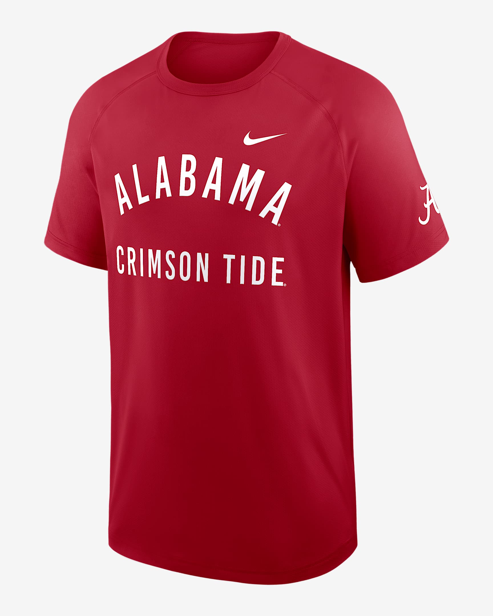 Alabama Premium Performance Men's Nike Dri-FIT College T-Shirt - Crimson
