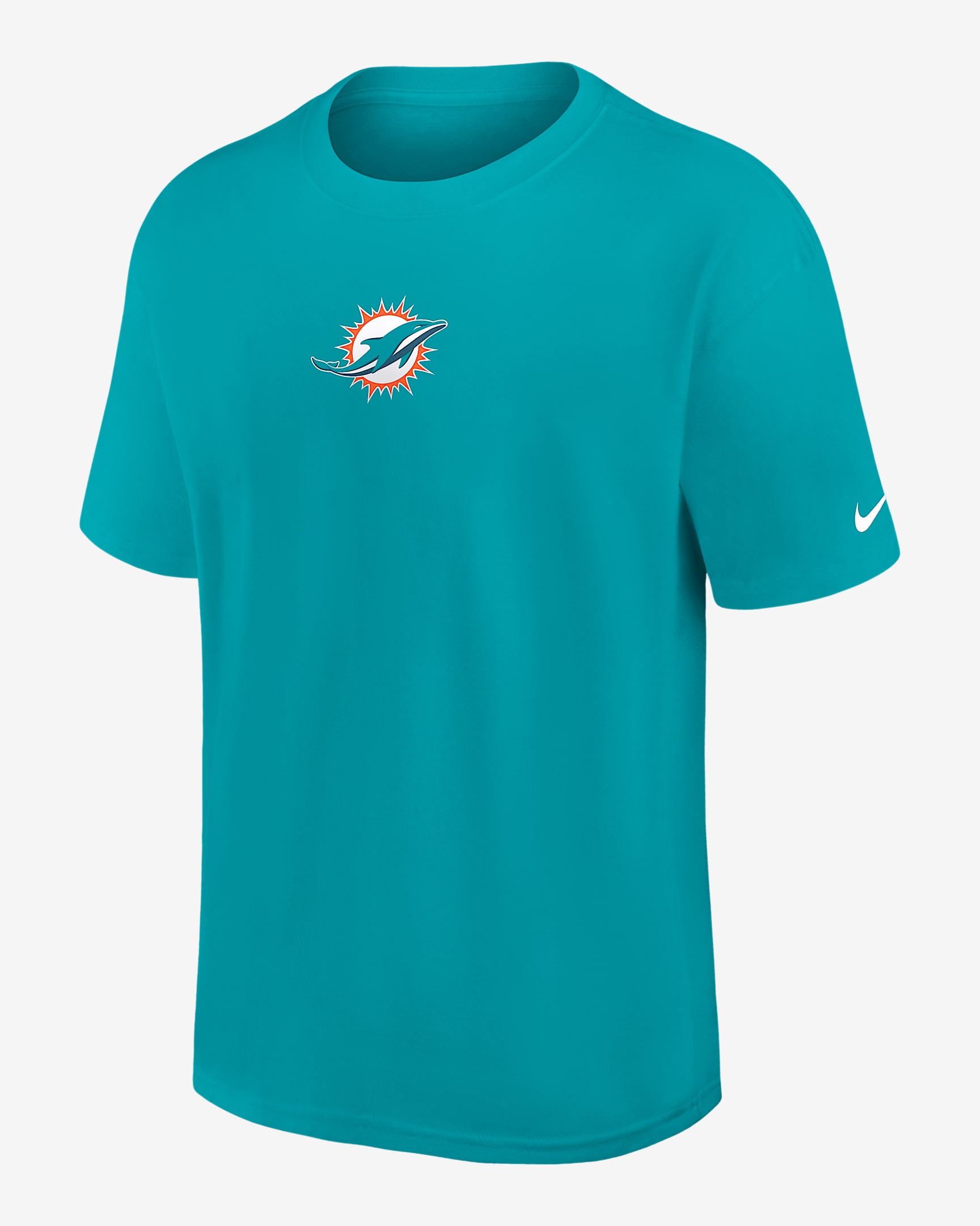 Playera Nike de la NFL para hombre Miami Dolphins Dominate The Game Essential Max90 - Verde