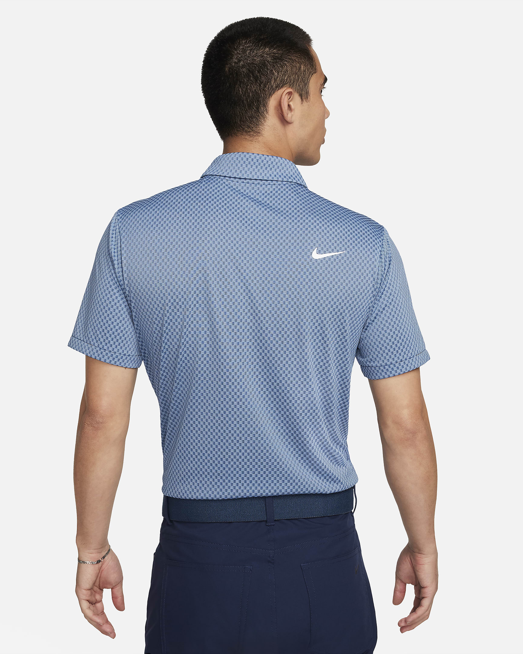 Nike Tour Men's Dri-FIT Golf Polo - Midnight Navy/Court Blue/University Blue/White