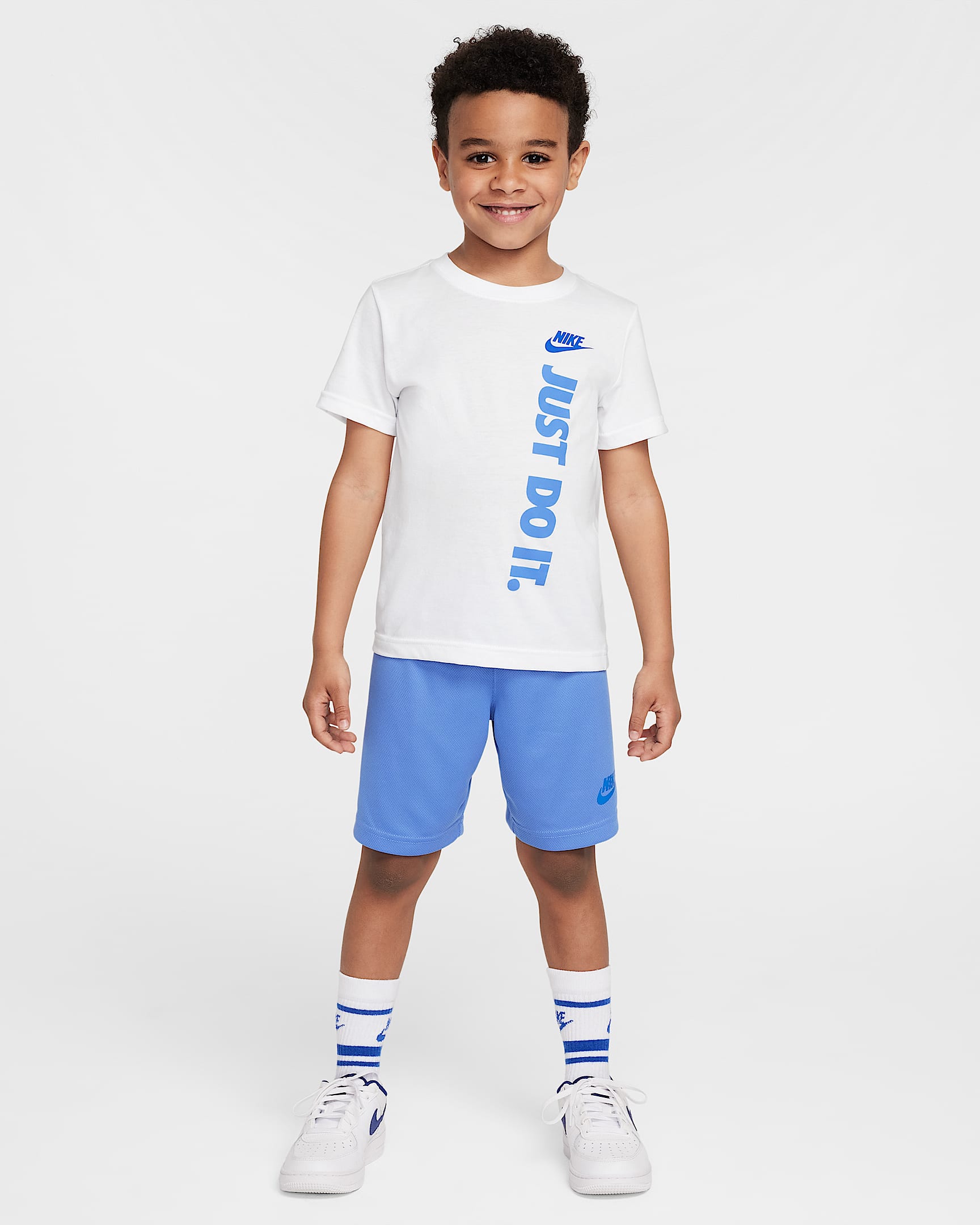 Nike set met T-shirt met graphic en shorts voor kleuters - Polar