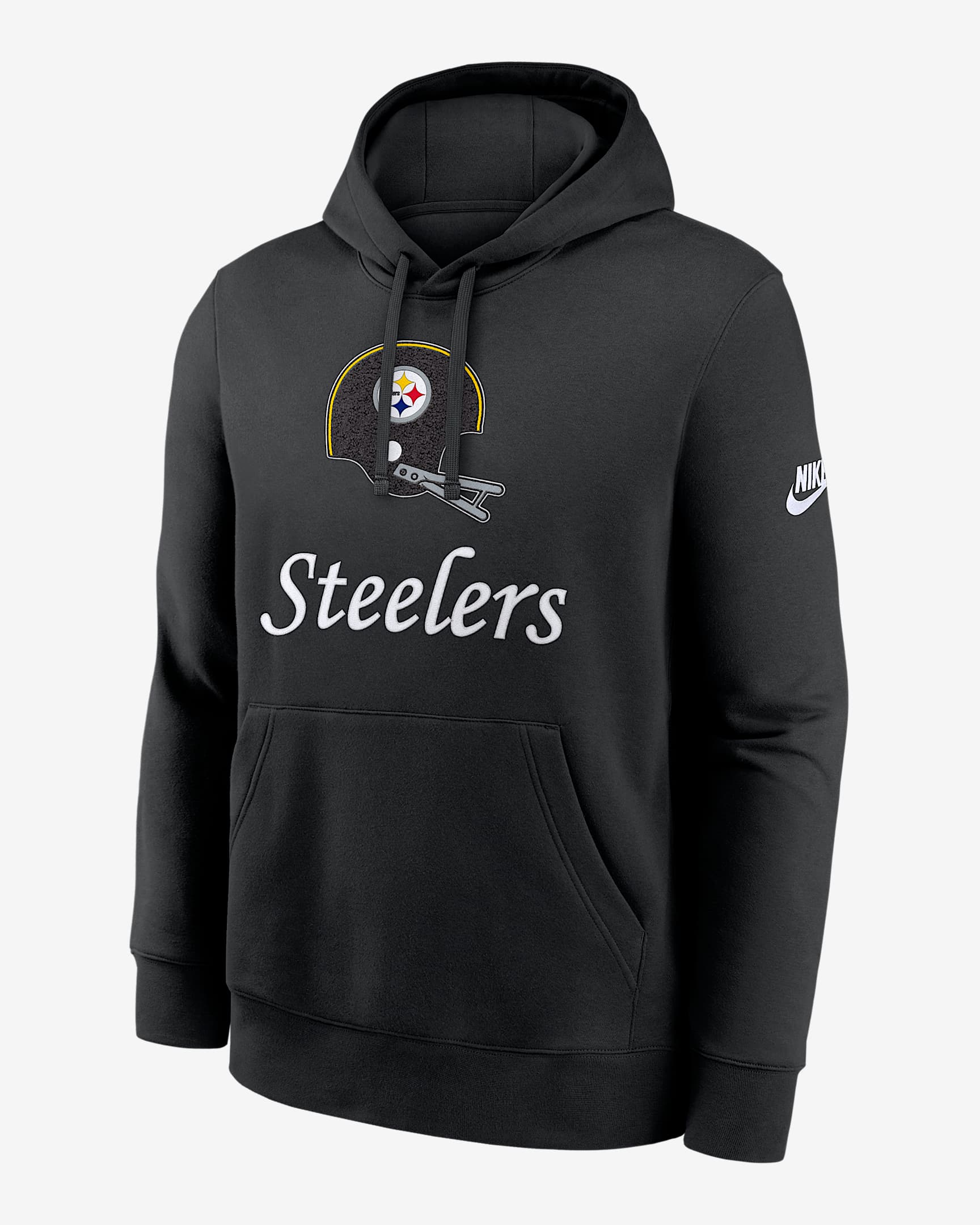 Pittsburgh Steelers Best Season Rewind Club Men's Nike NFL Pullover Hoodie - Black