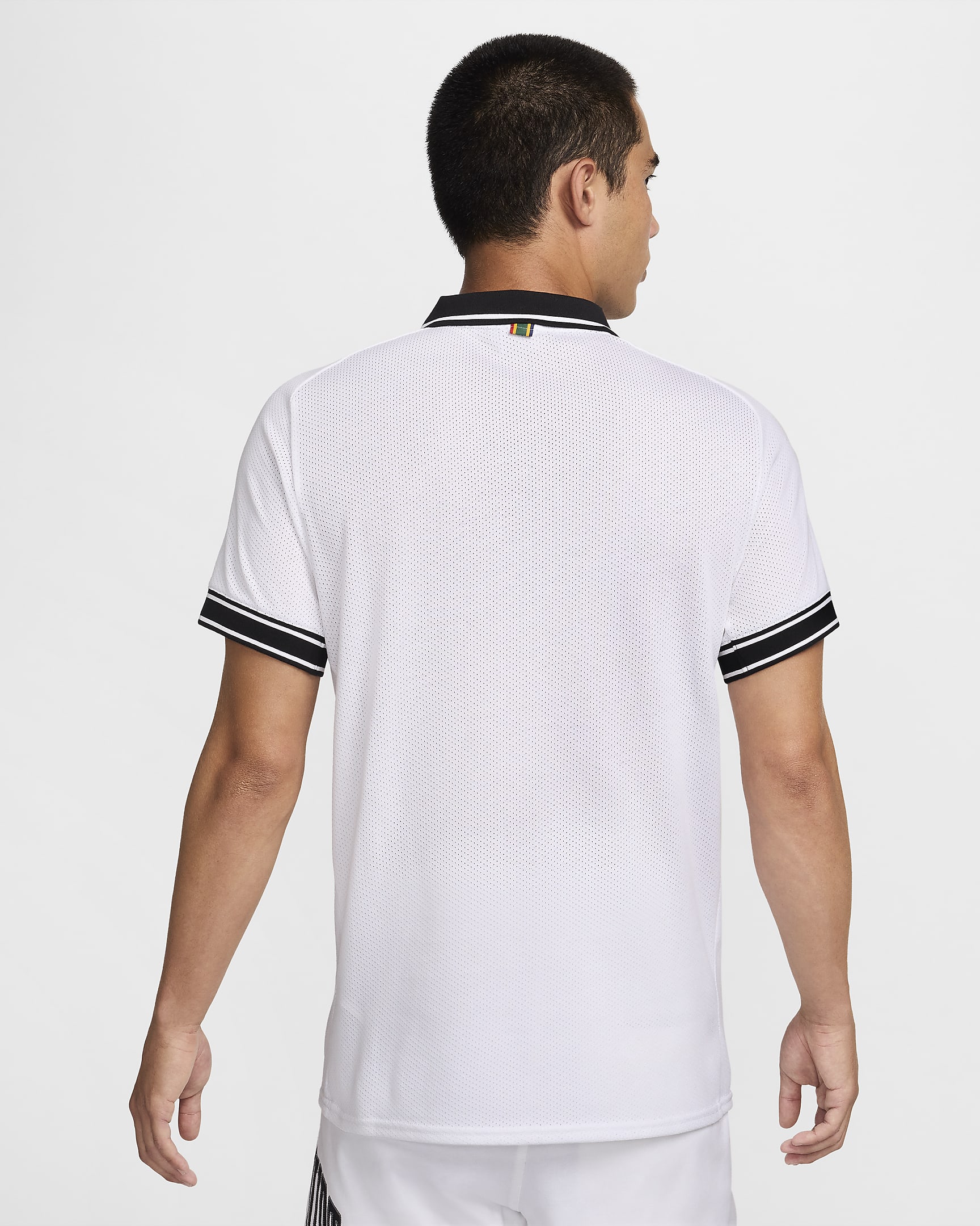 NikeCourt Heritage Men's Tennis Polo - White/Black